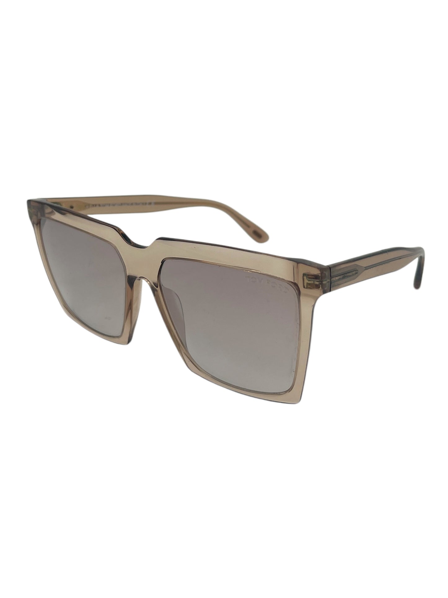 Tom Ford Muted Pink/Beige Sabrina Sunglasses