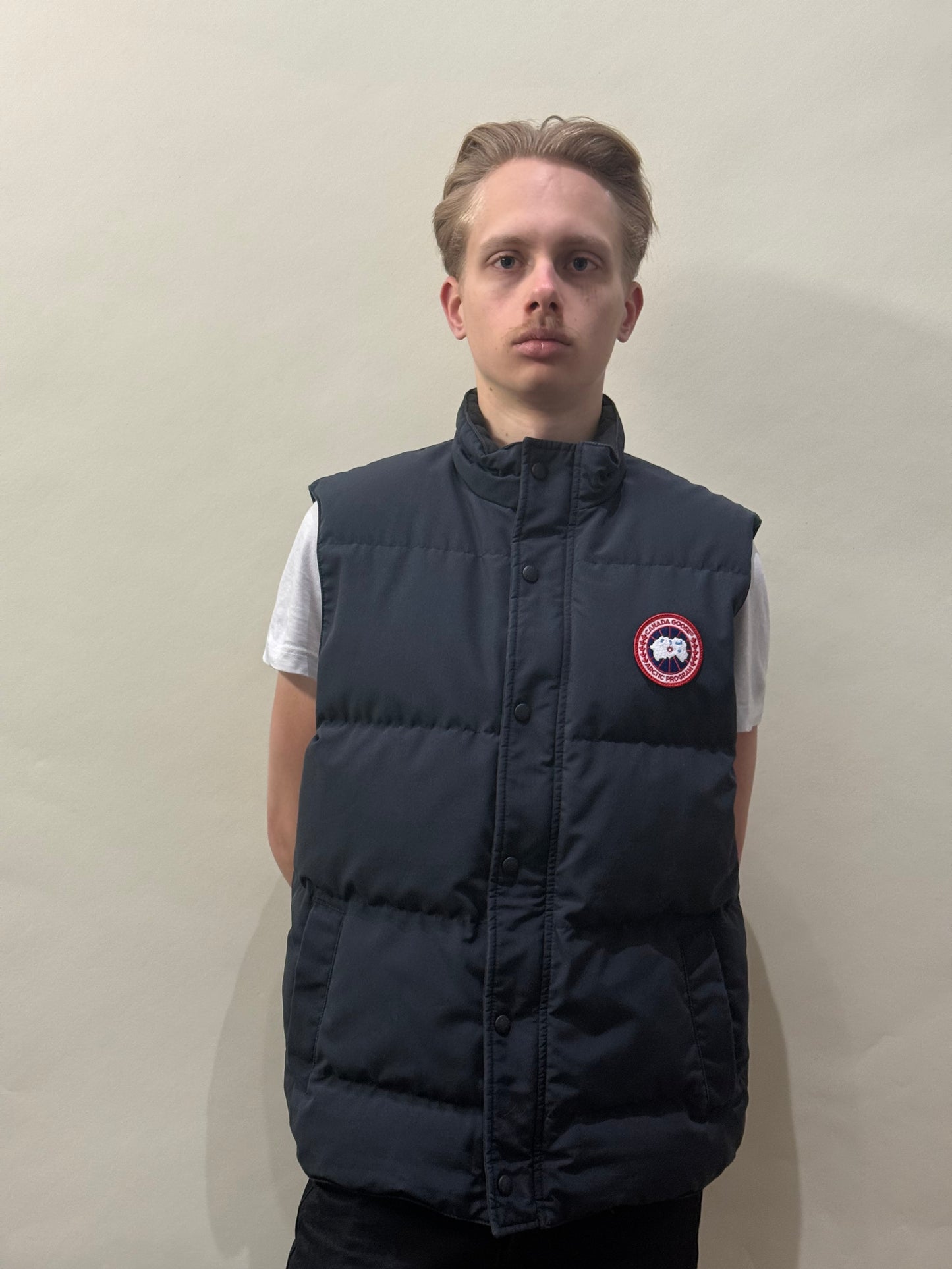 Canada Goose Midnight Navy Vanier Down Vest Large - L