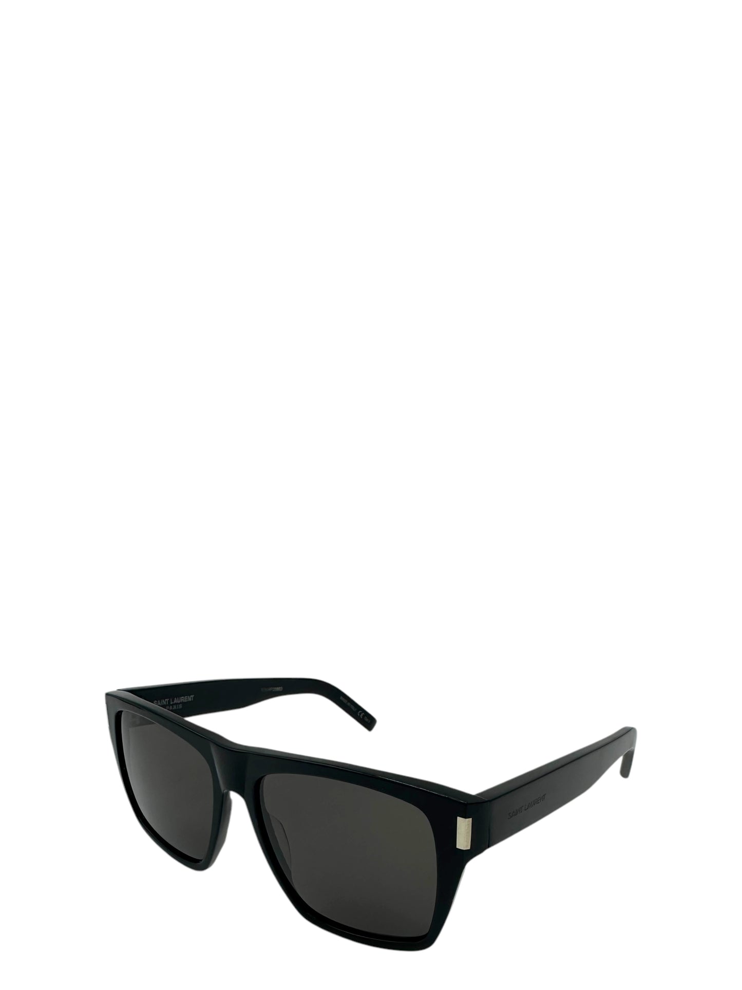 Saint Laurent Black Acetate SL424 Sunglasses