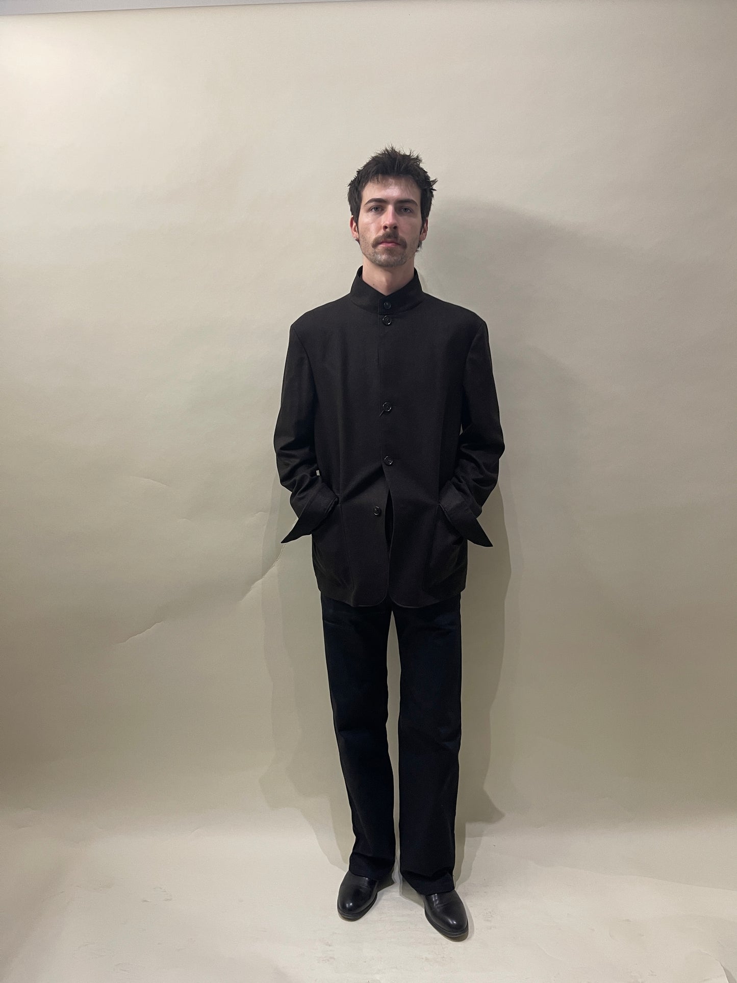 Zegna Dark Brown Oasi Cashmere Chore Jacket 42