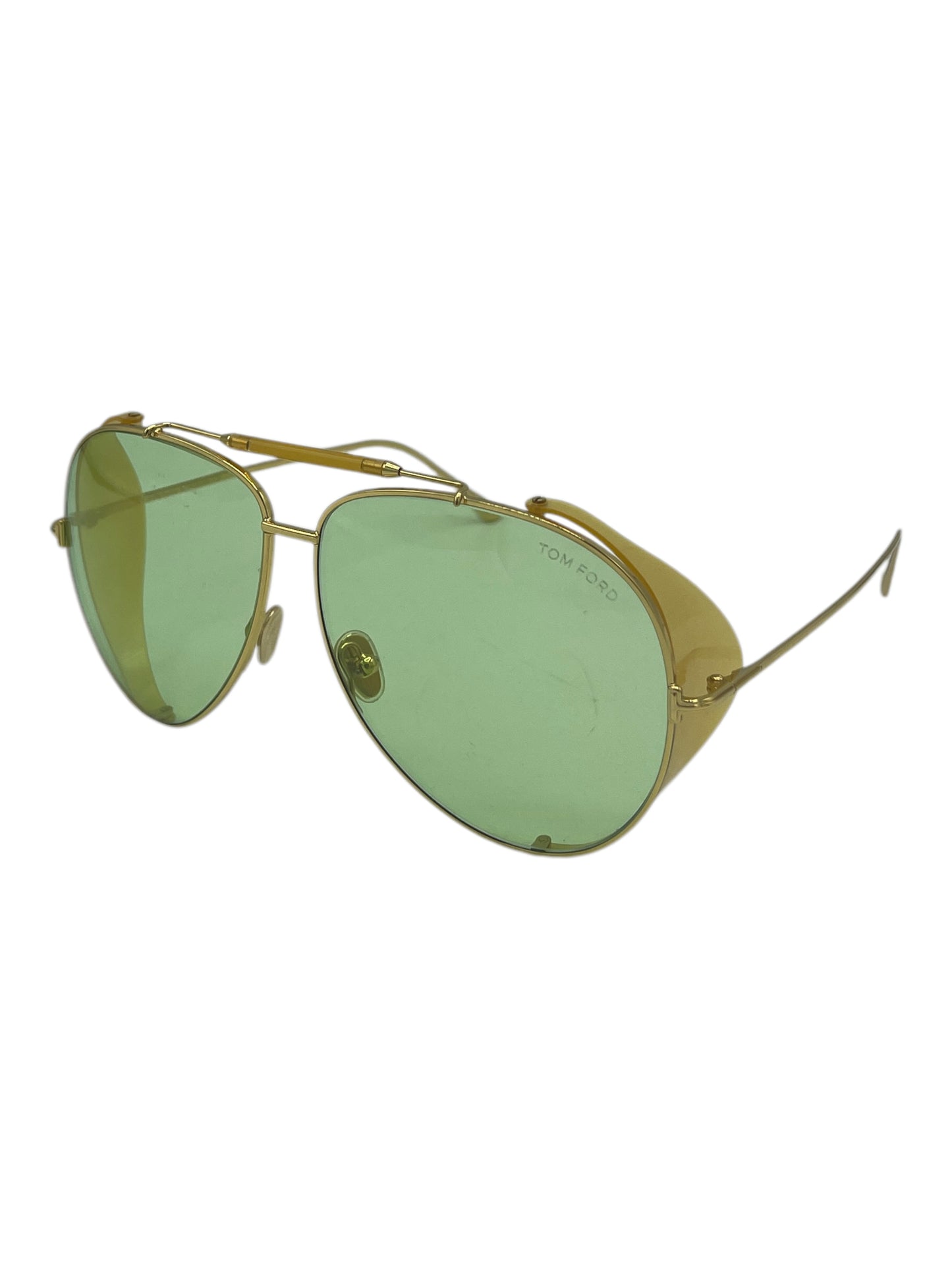 Tom Ford Yellow Jack-02 Aviator Sunglasses