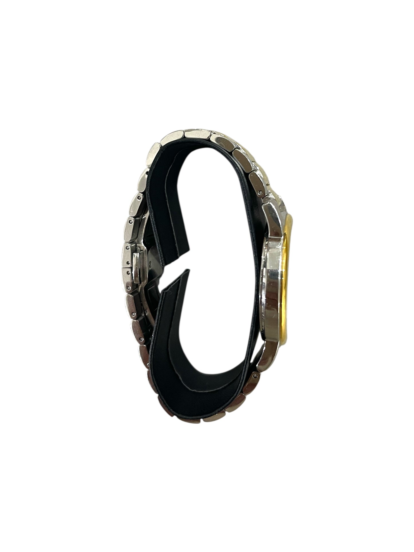 Movado Silver & Gold 2100016 Museum Quartz Watch