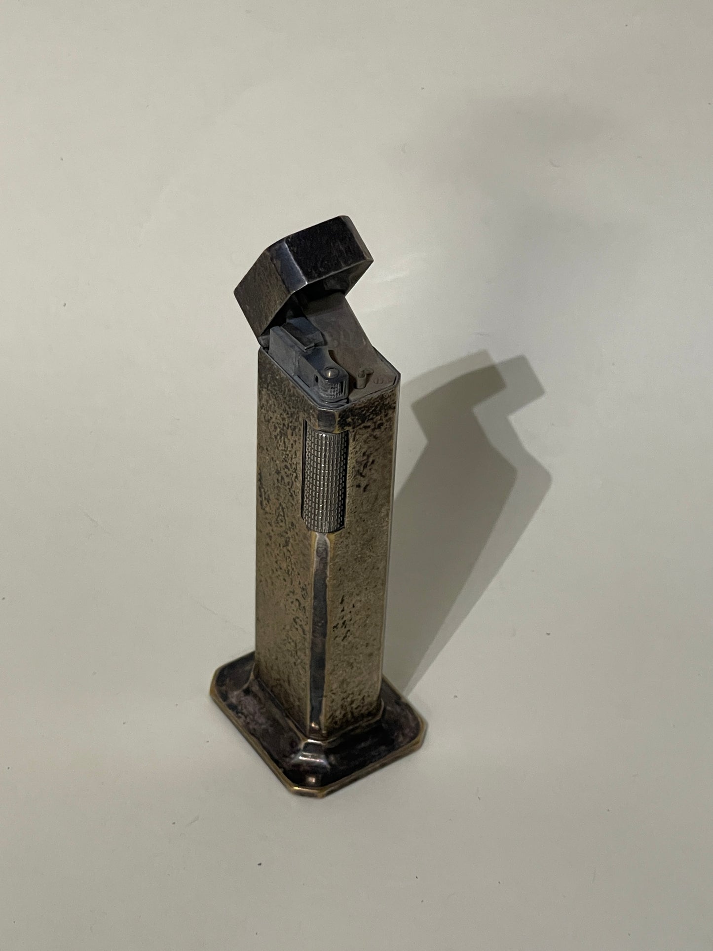 Dunhill Faded Gold Textured Tallboy Rollagas Lighter