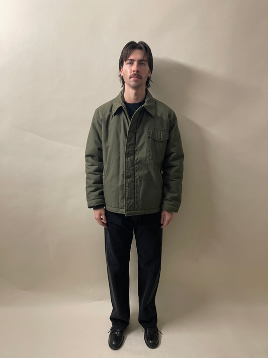 Unbranded Army Green US Navy A2 Deck Jacket Extra Large - XL