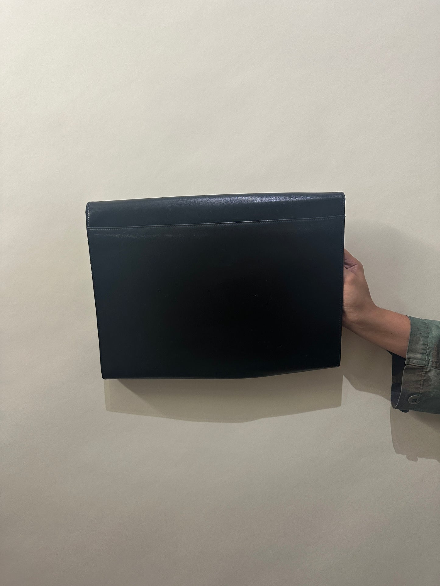 Montblanc Black Leather Document Holder