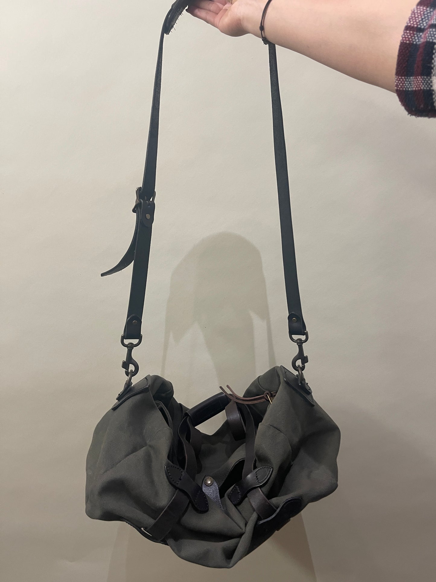 Filson Otter Green Rugged Twill Small Duffle