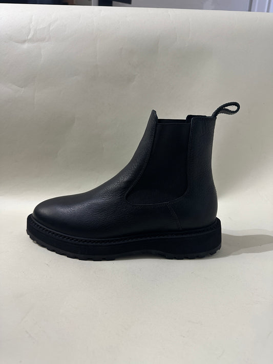 Diemme Black Leather Alberone Chelsea Boots 8 M / 9.5 W