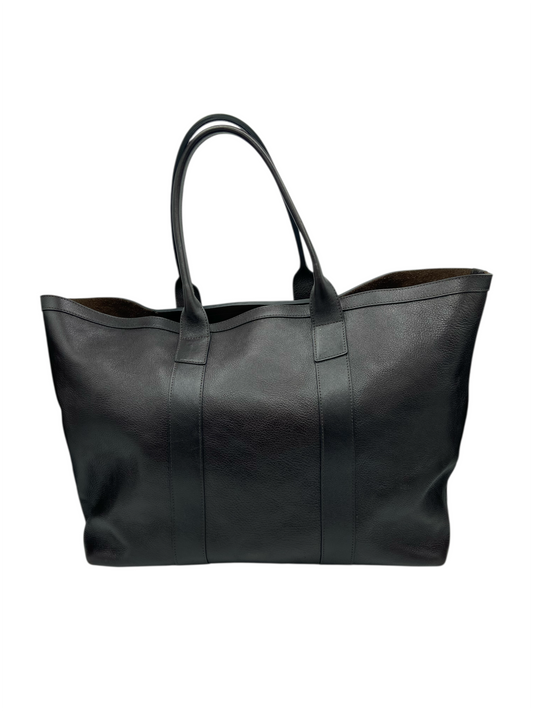 Lotuff Chocolate Brown Leather Working Tote I