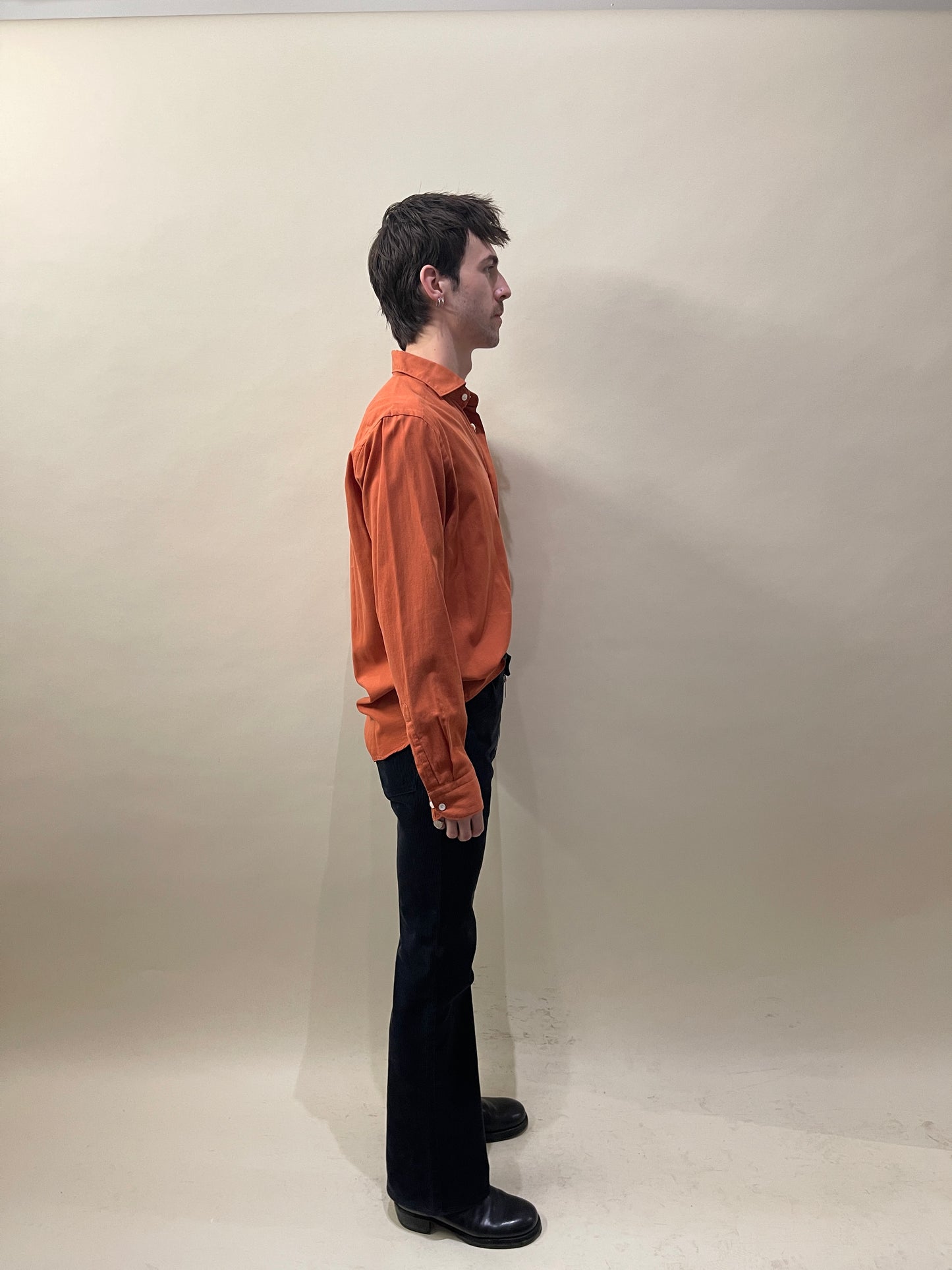 Kapital Deep Navy Cotton Corduroy Flared Pants 29