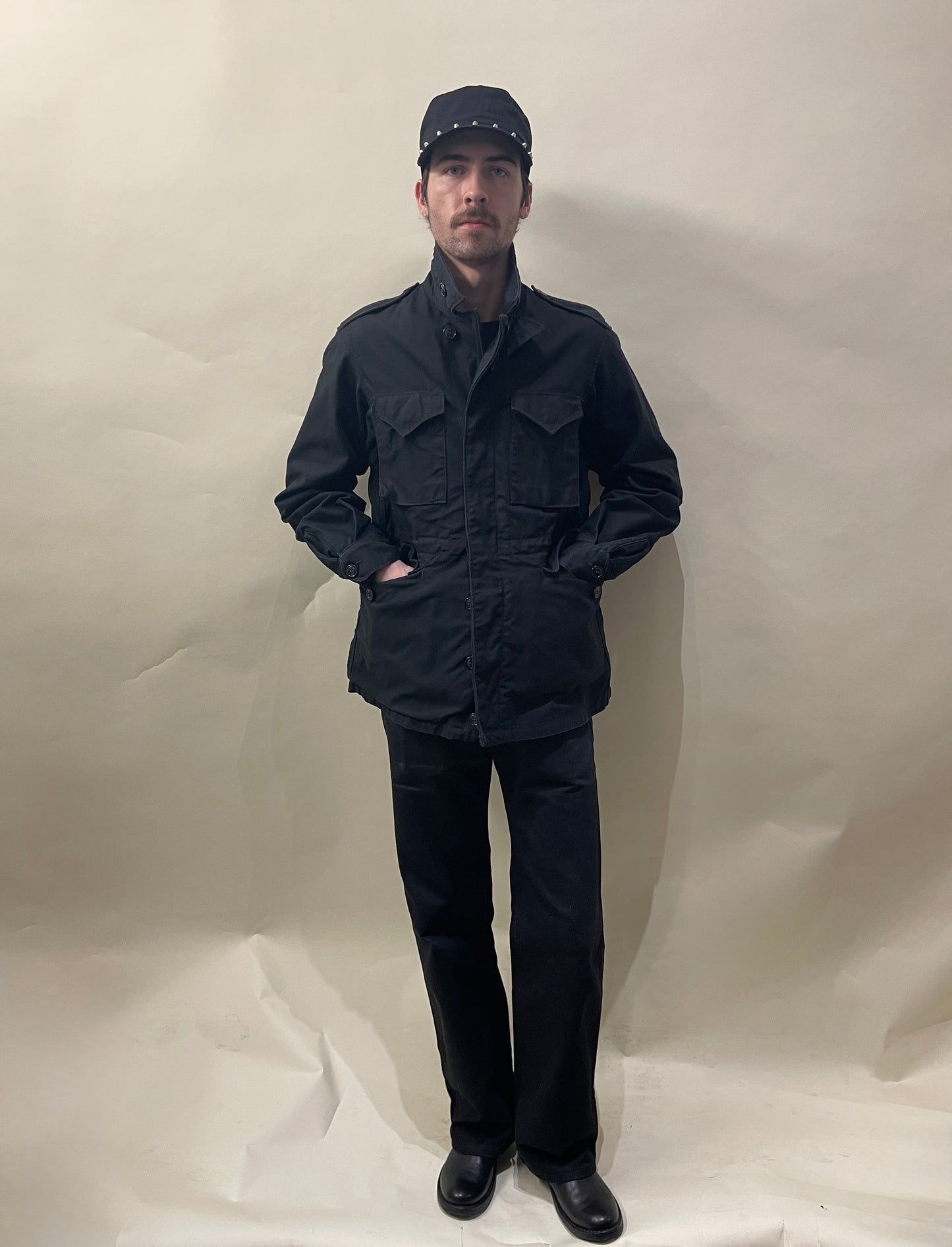 Buzz Rickson x William Gibson Black Cotton M-43 Field Jacket 40