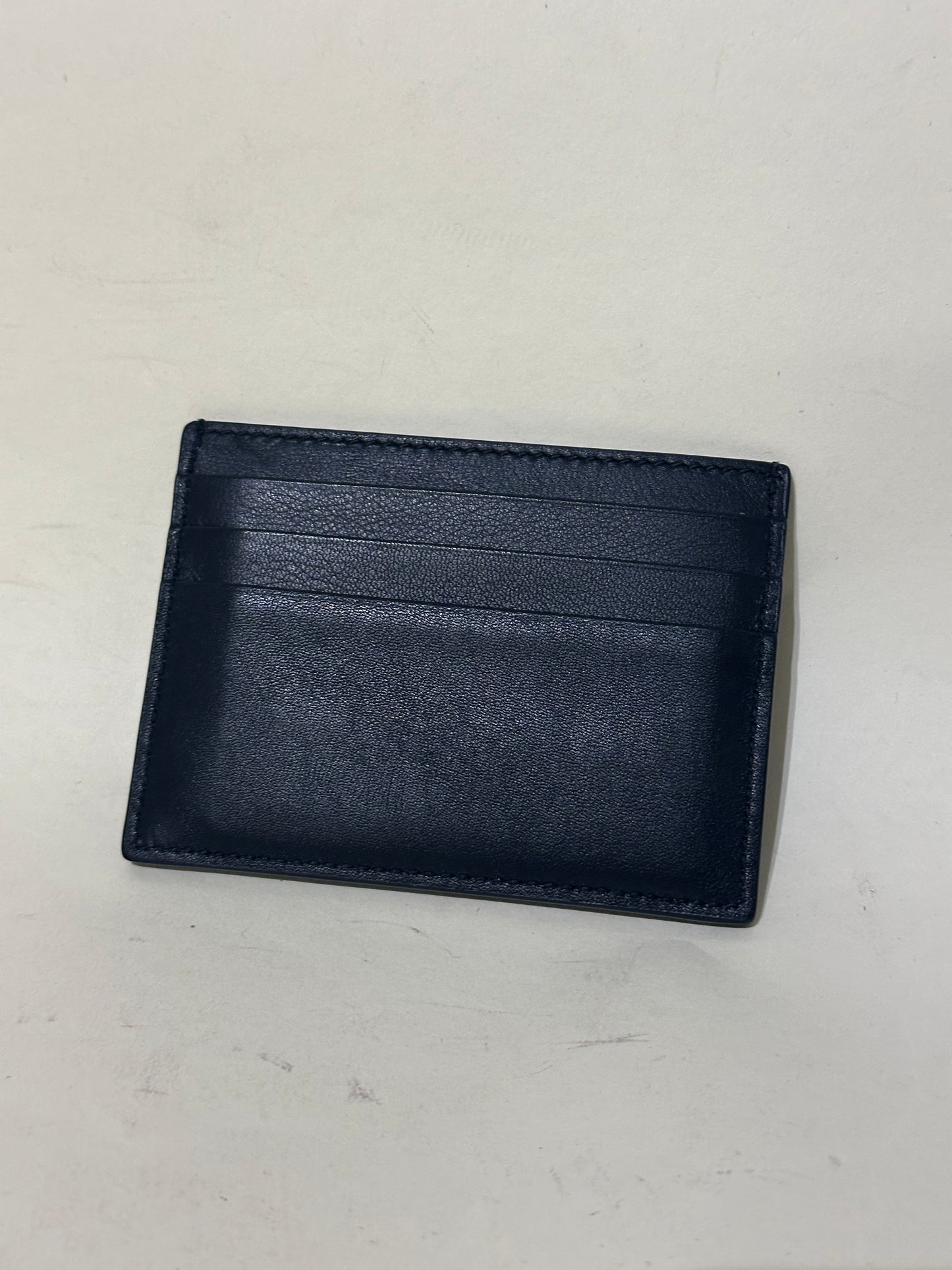 Alexander McQueen Black Leather Harness Cardholder