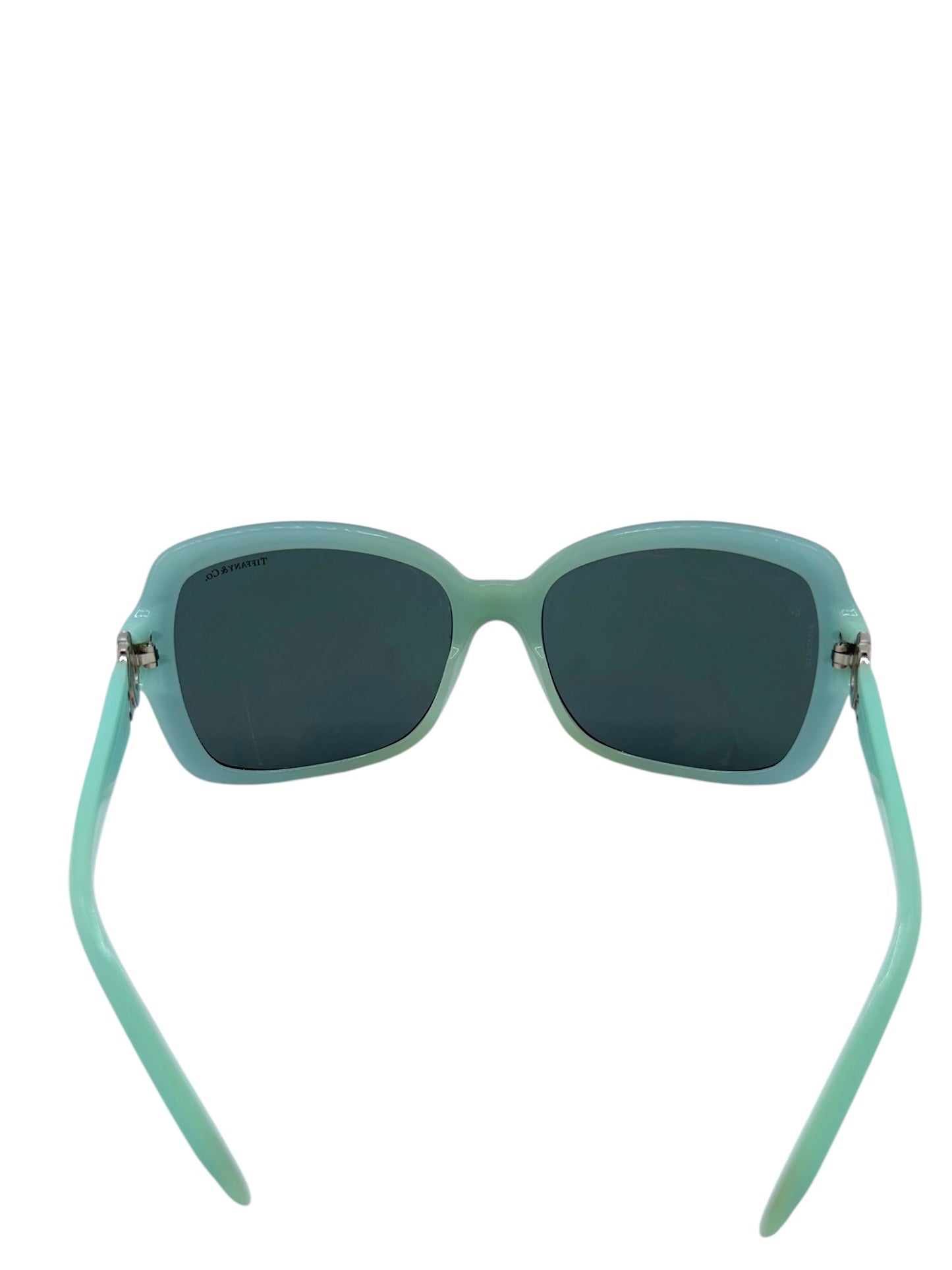 Tiffany & Co. Tiffany Blue & Black Rounded Square Sunglasses