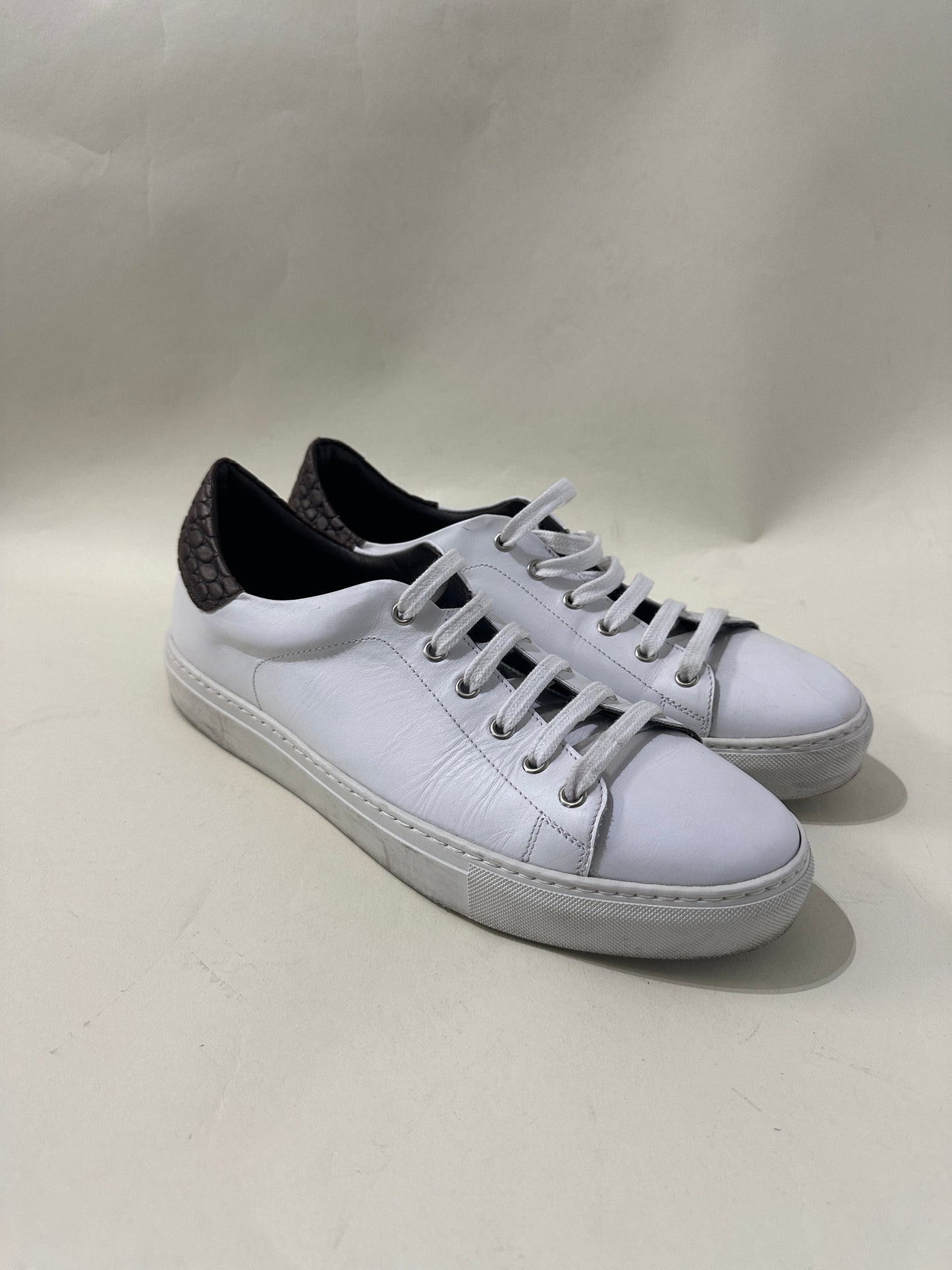 Kingly White Leather Dressy Sneakers 10 M / 11.5 W