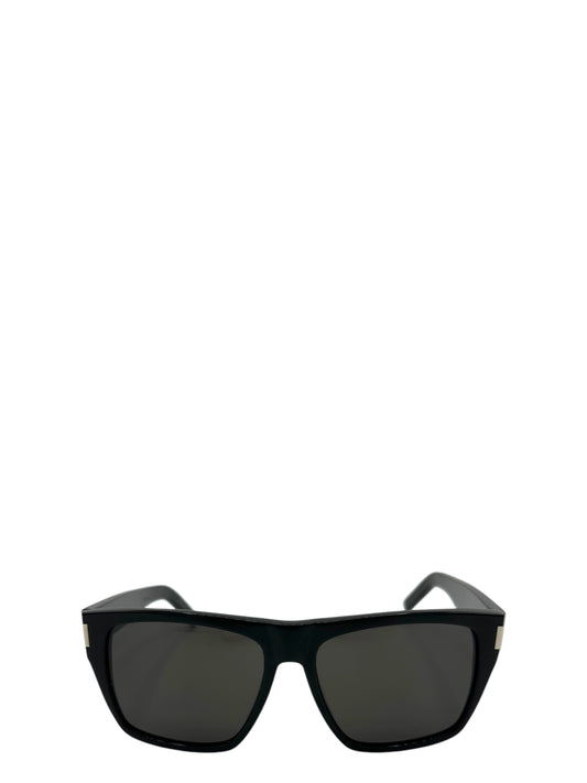 Saint Laurent Black Acetate SL424 Sunglasses