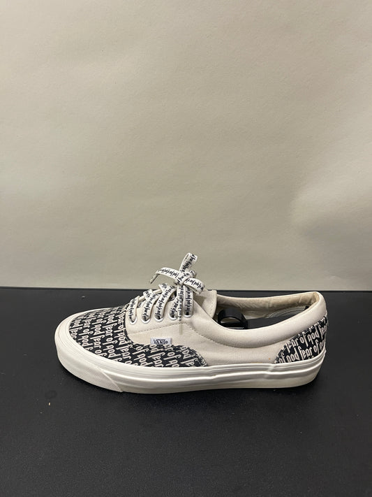 Vans x Fear of God White Black Era 95 DX Sneakers 10 M / 11.5 W