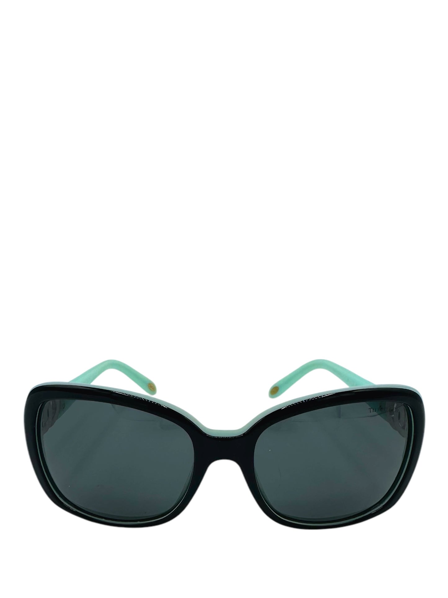 Tiffany & Co. Tiffany Blue & Black Rounded Square Sunglasses