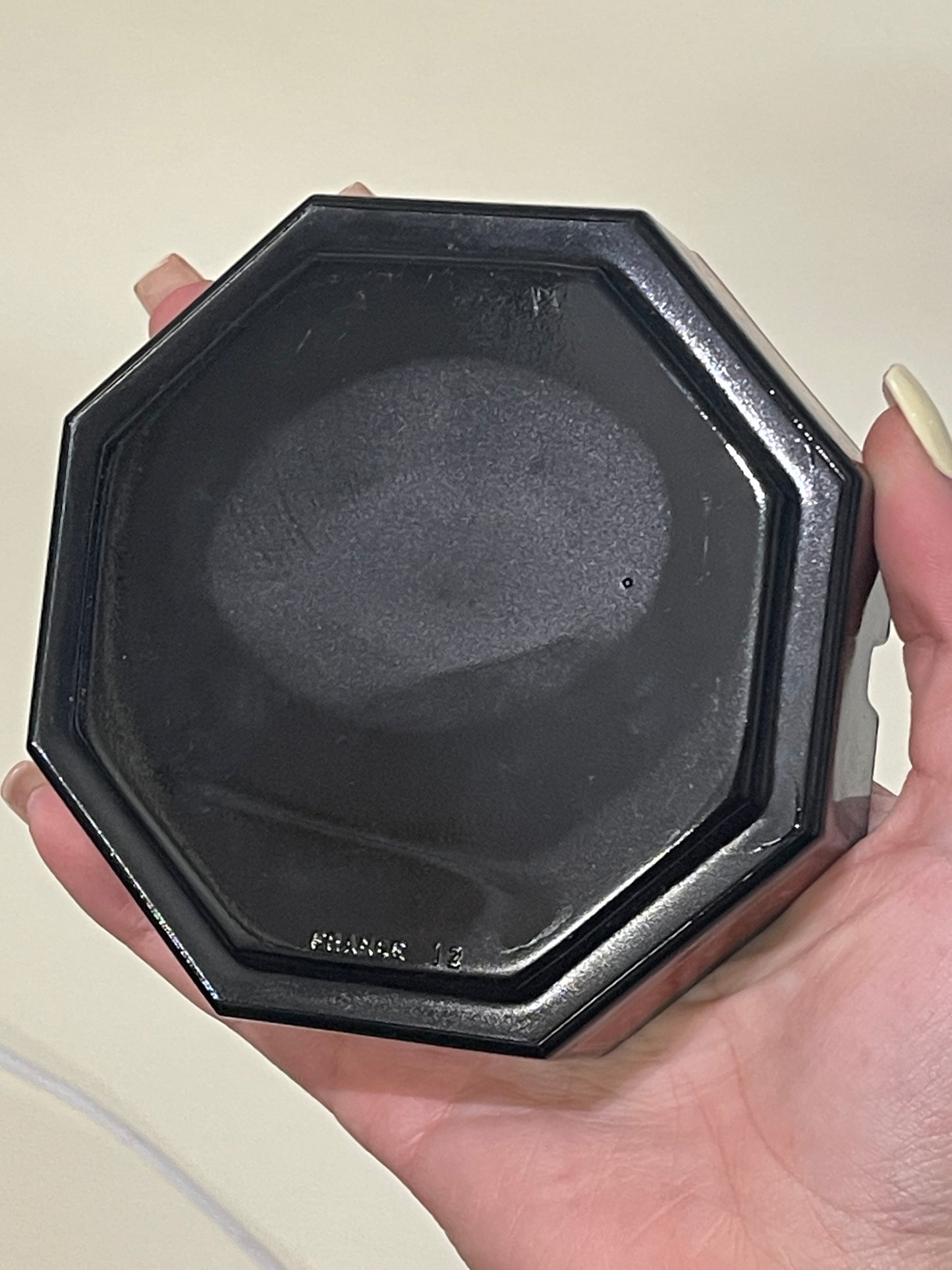 Dunhill Black & Red Ceramic Ashtray