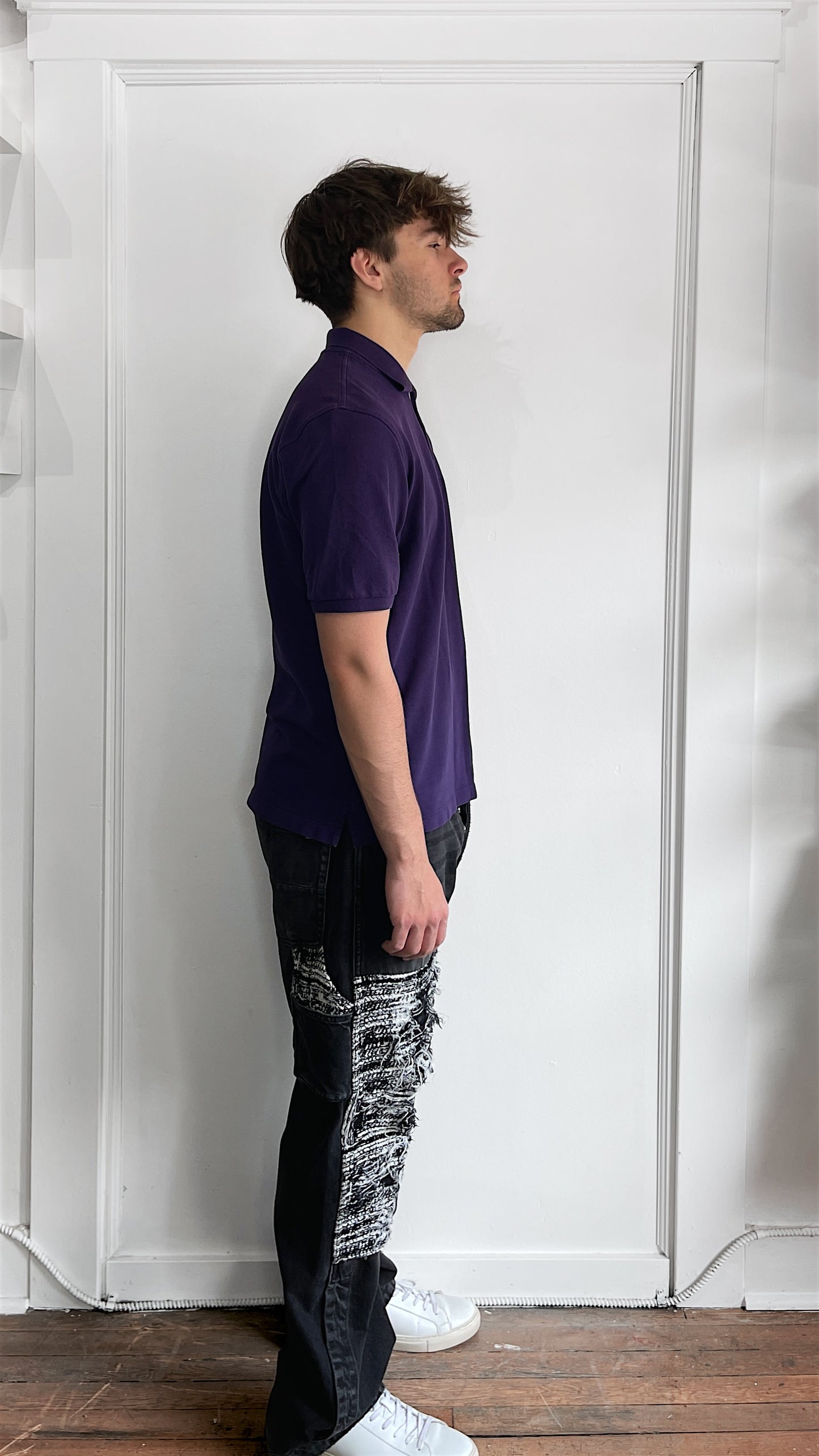 Amiri Black Tweed Double Knee Carpenter Jeans 34