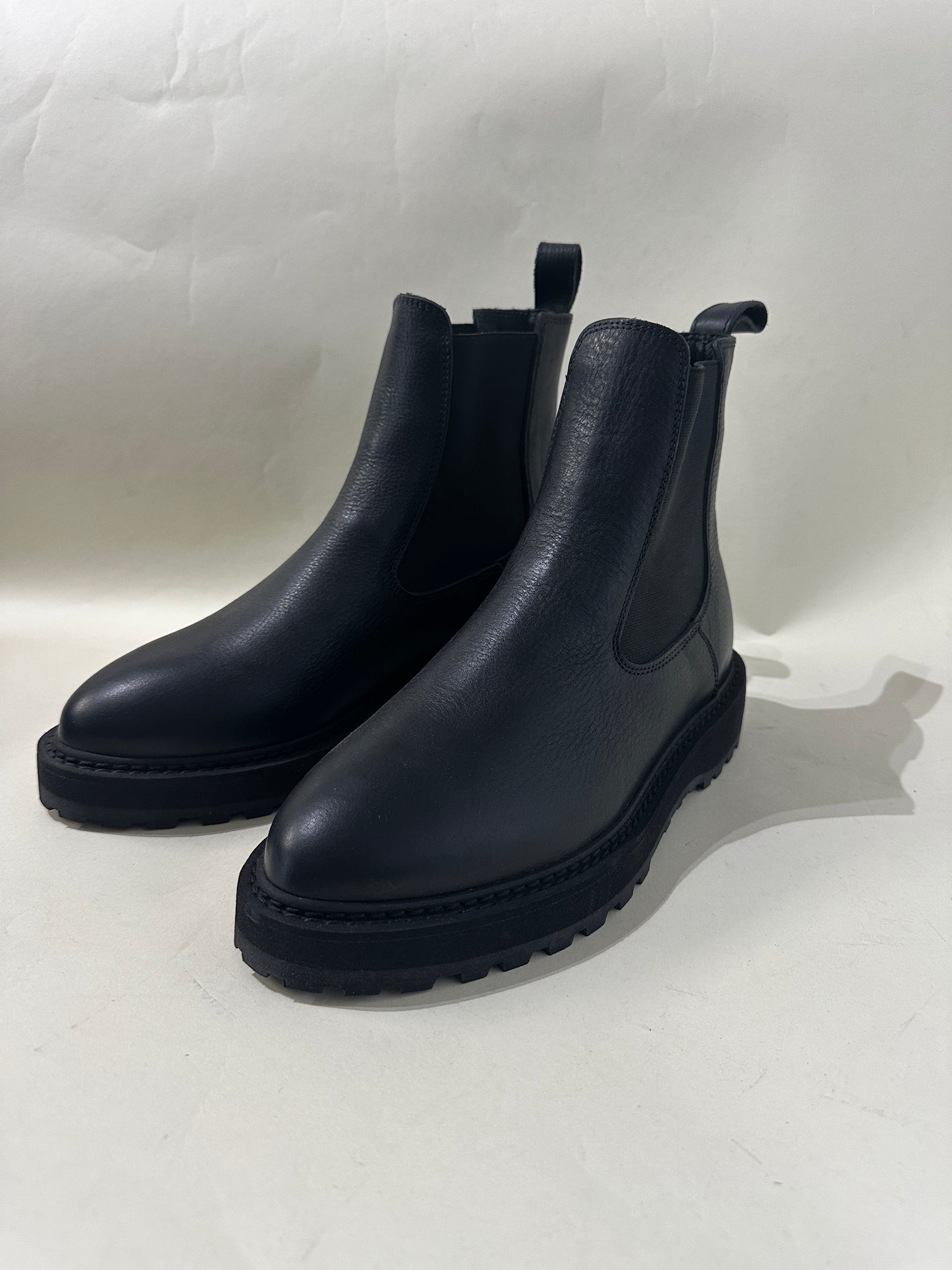 Diemme Black Leather Alberone Chelsea Boots 8 M / 9.5 W