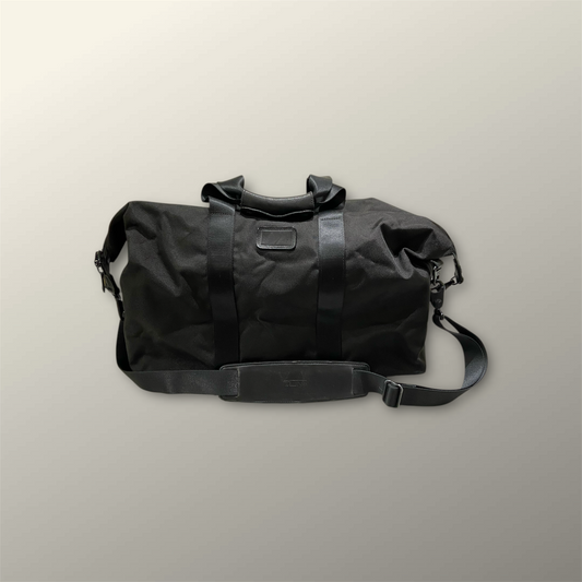 Tumi Black Ballistic Nylon Duffle Bag