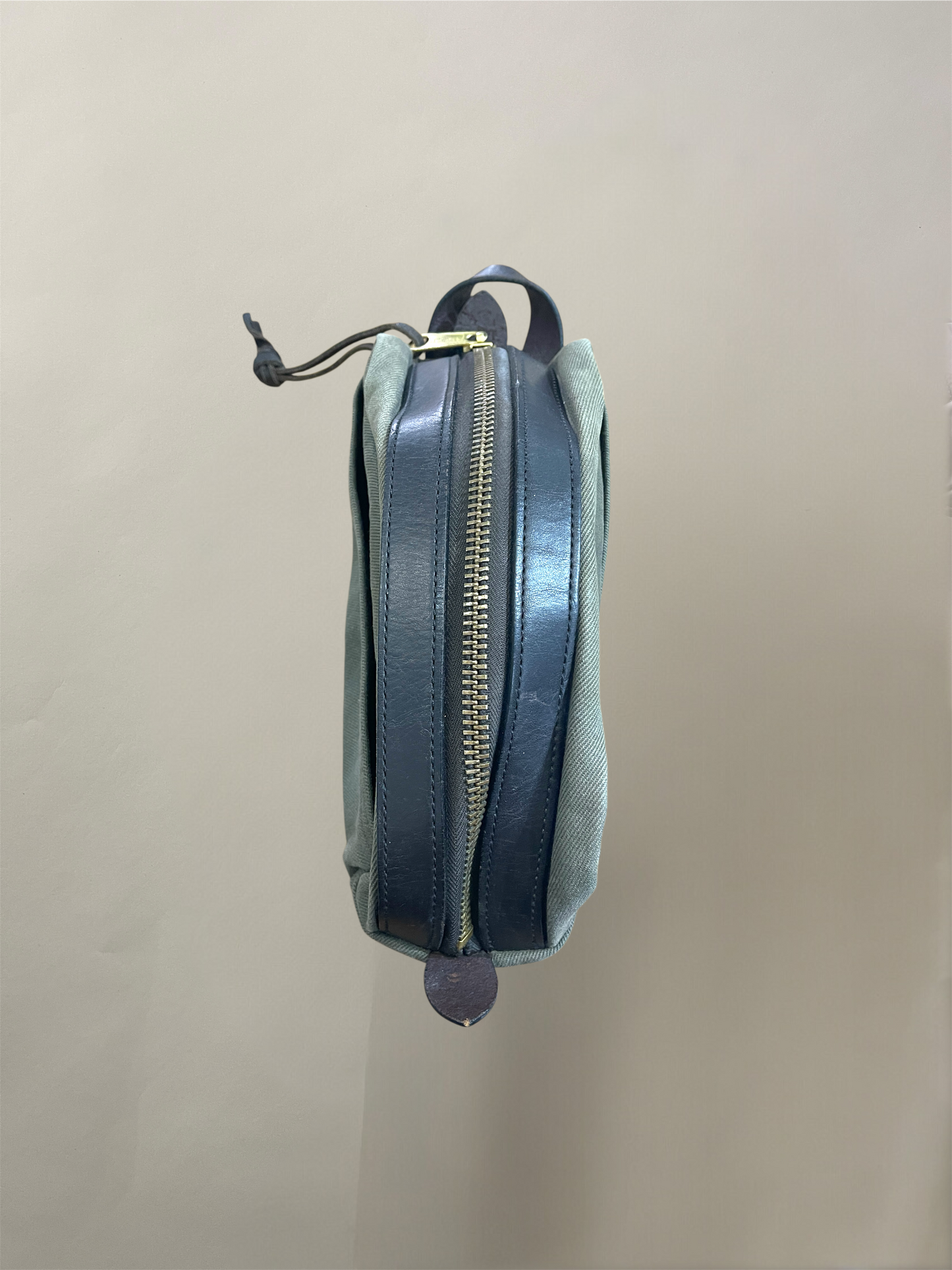 Filson Otter Green Canvas Twill Travel Kit Bag