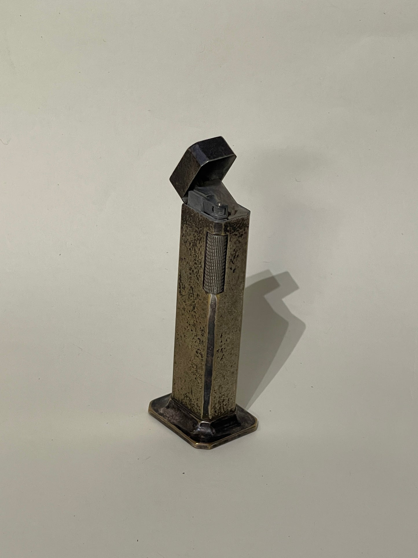 Dunhill Faded Gold Textured Tallboy Rollagas Lighter