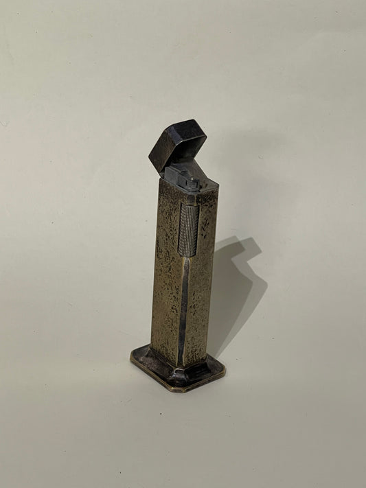 Dunhill Faded Gold Textured Tallboy Rollagas Lighter
