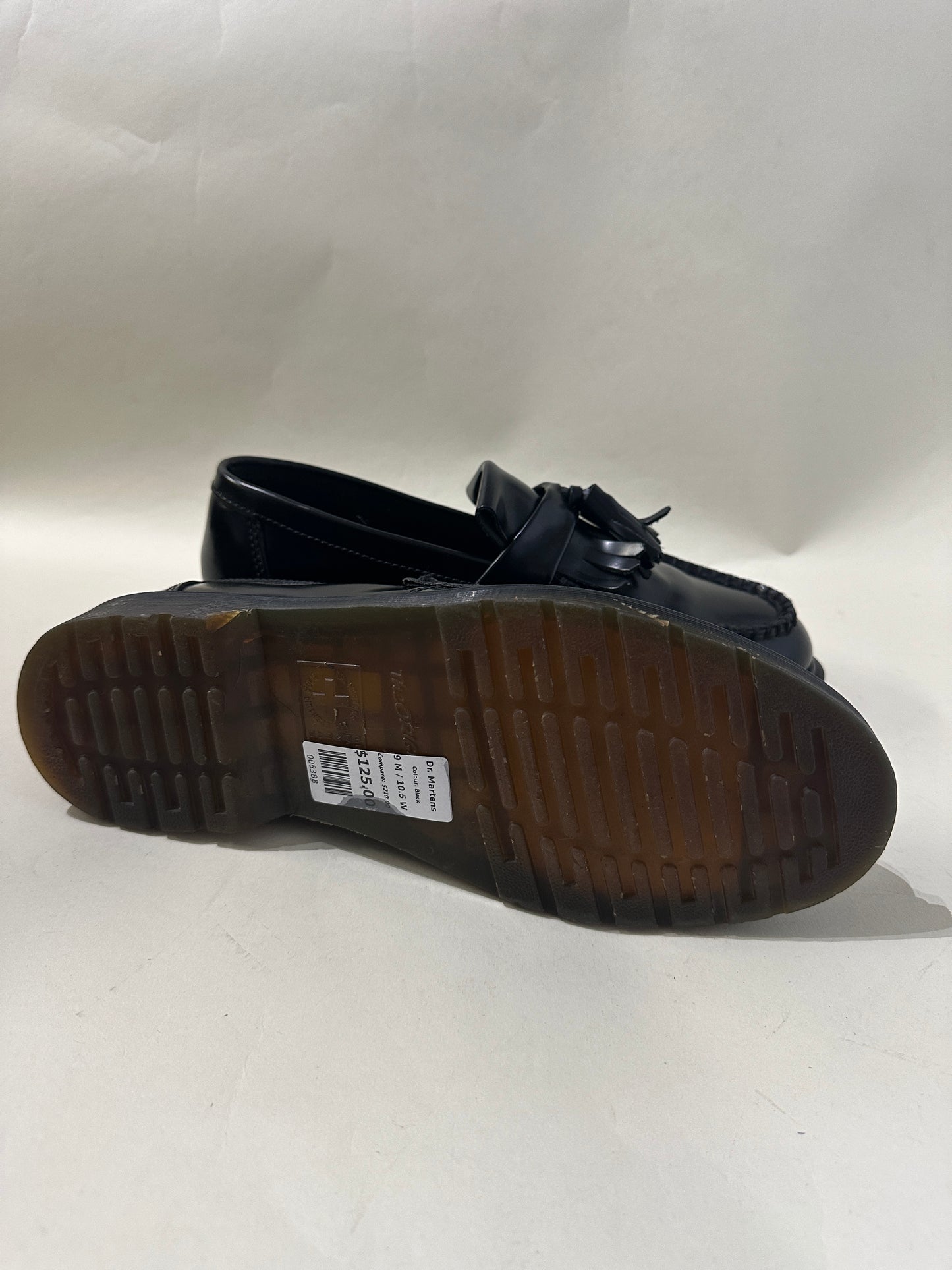 Dr. Martens Black Leather Adrian Loafers 9 M / 10.5 W