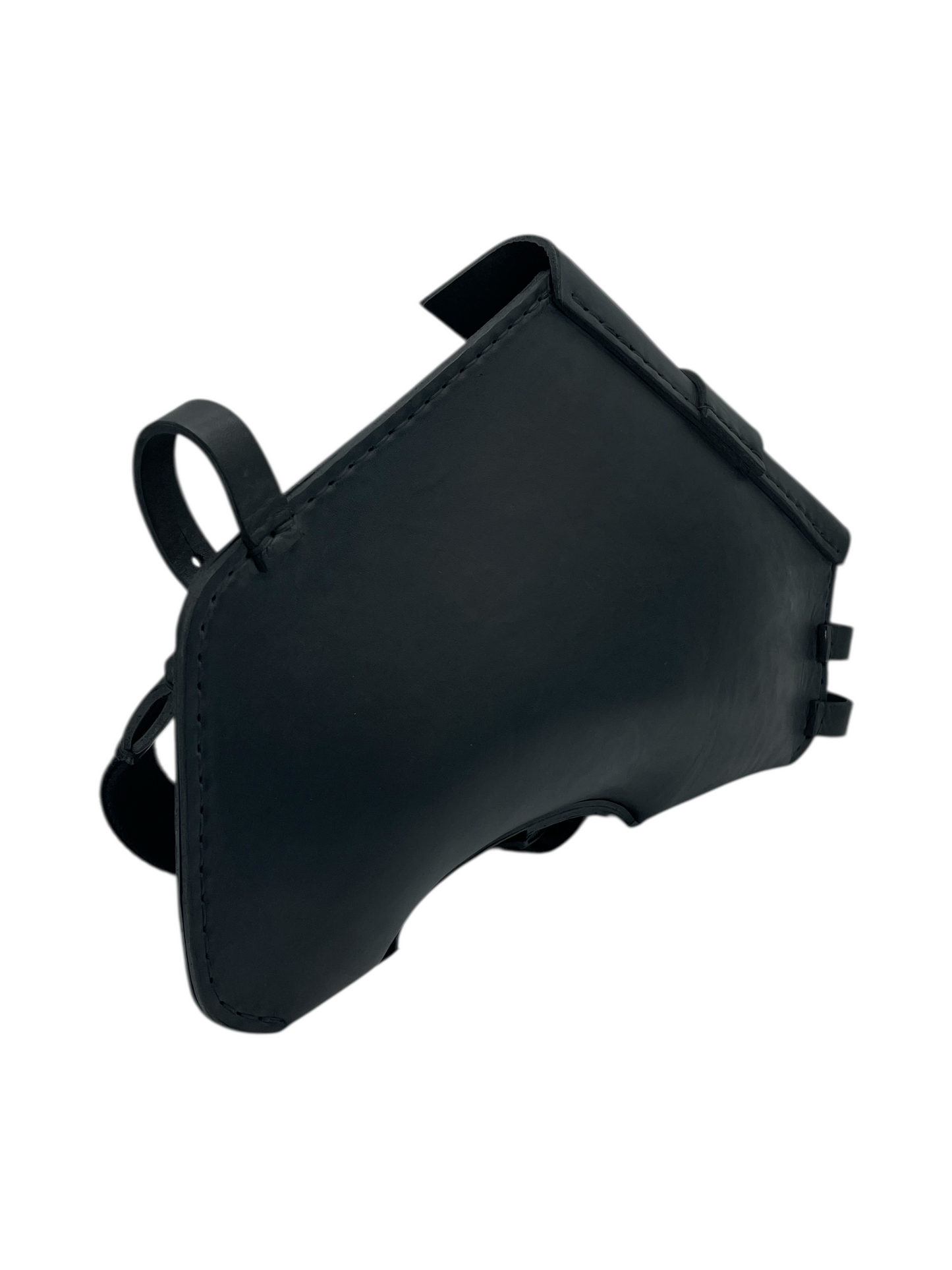 Omtura Black Horsehide Alas Cetus Sling Bag