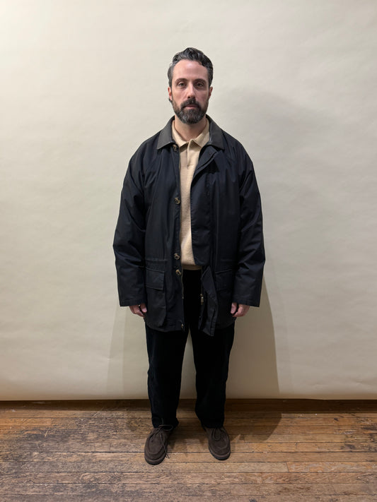 Loro Piana Navy Blue Nylon Storm System Jacket Extra Large - XL