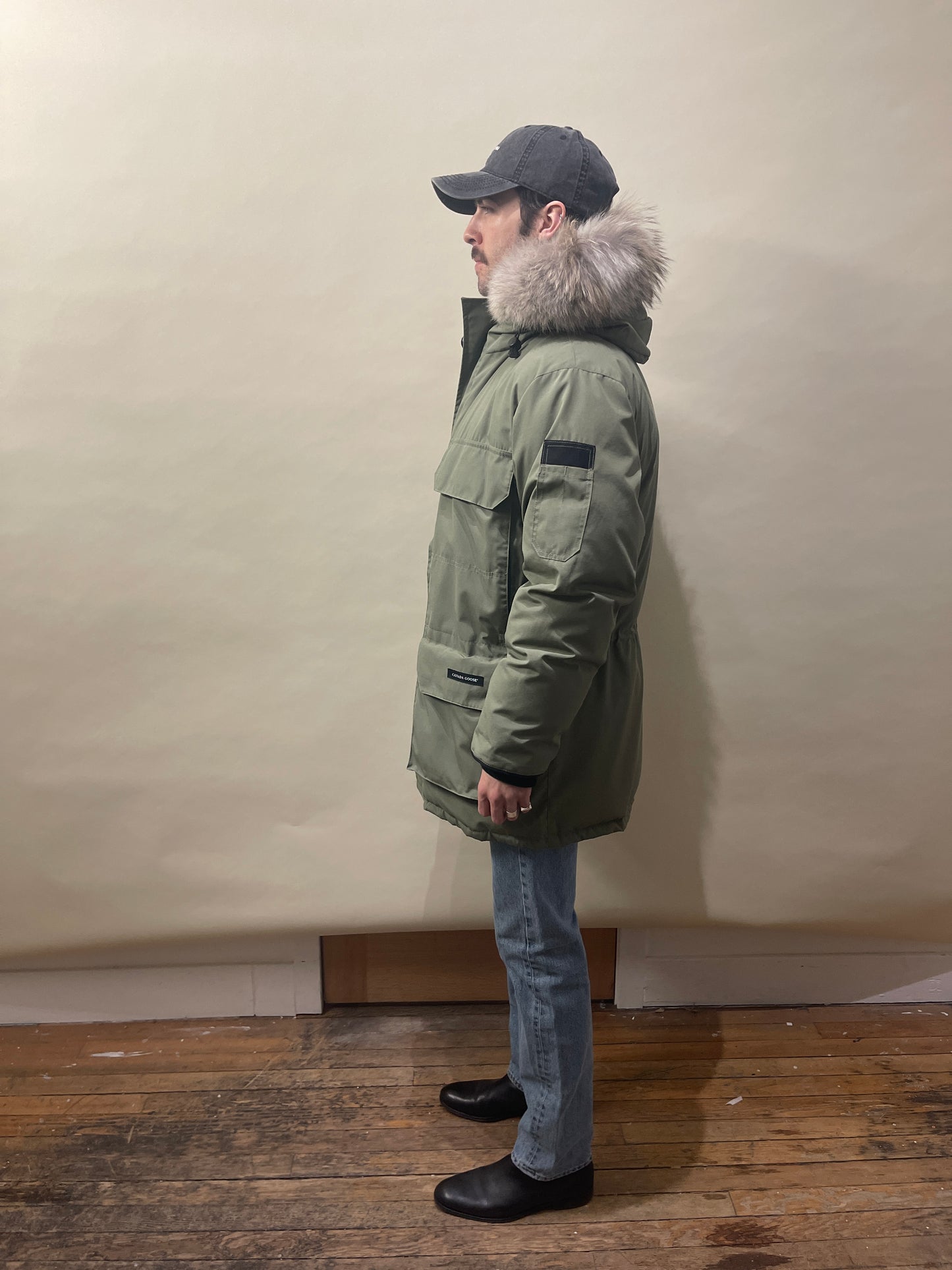 Canada Goose Green Expedition Parka Small - S