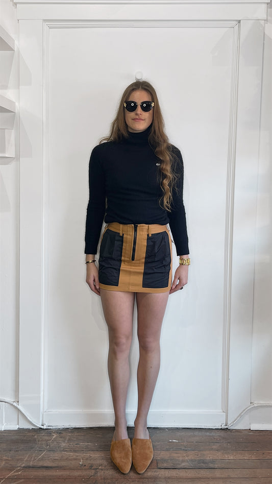 Alexander Wang Caramel Cargo Mini Skirt 26