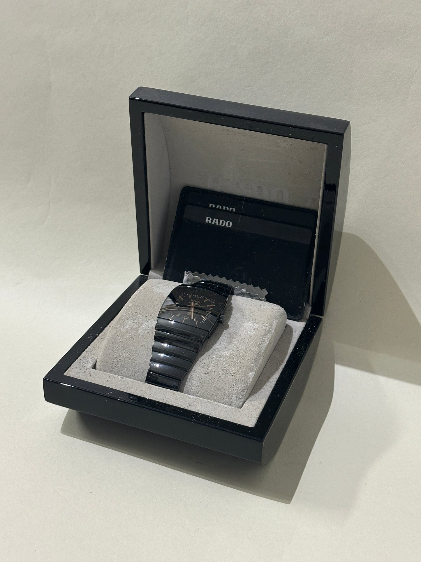 Rado Black Ceramic Sintra Watch
