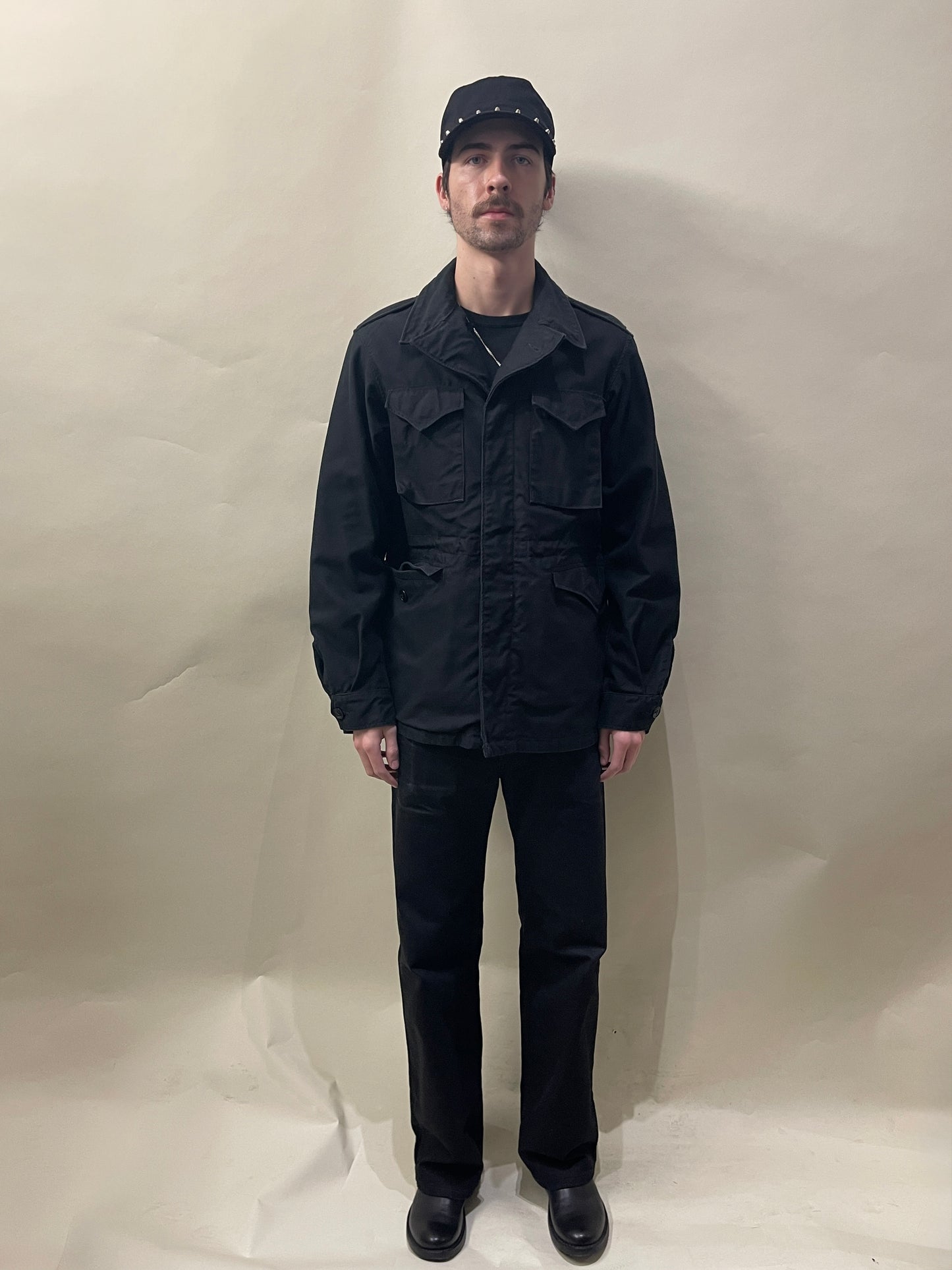 Buzz Rickson x William Gibson Black Cotton M-43 Field Jacket 40