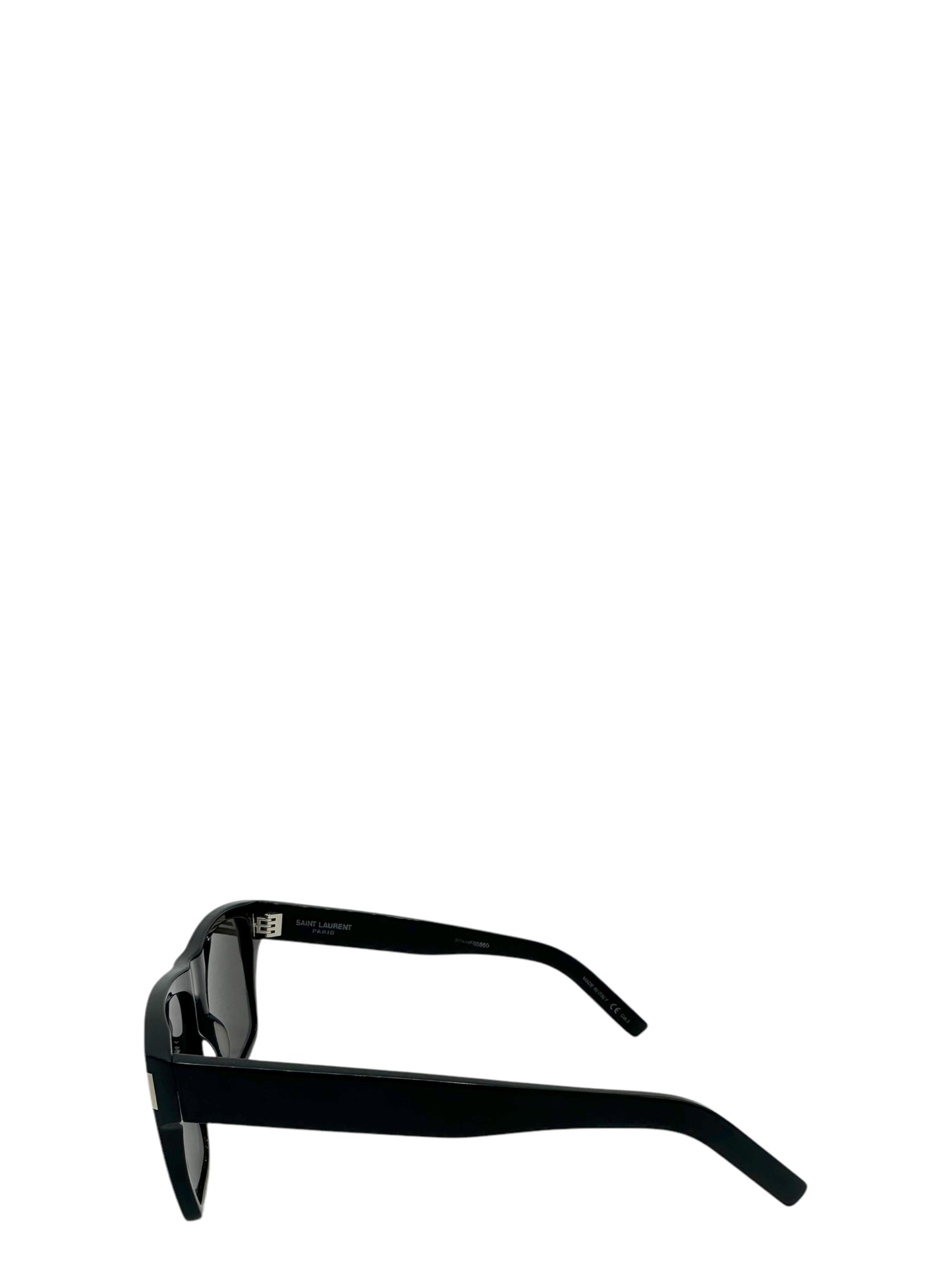 Saint Laurent Black Acetate SL424 Sunglasses