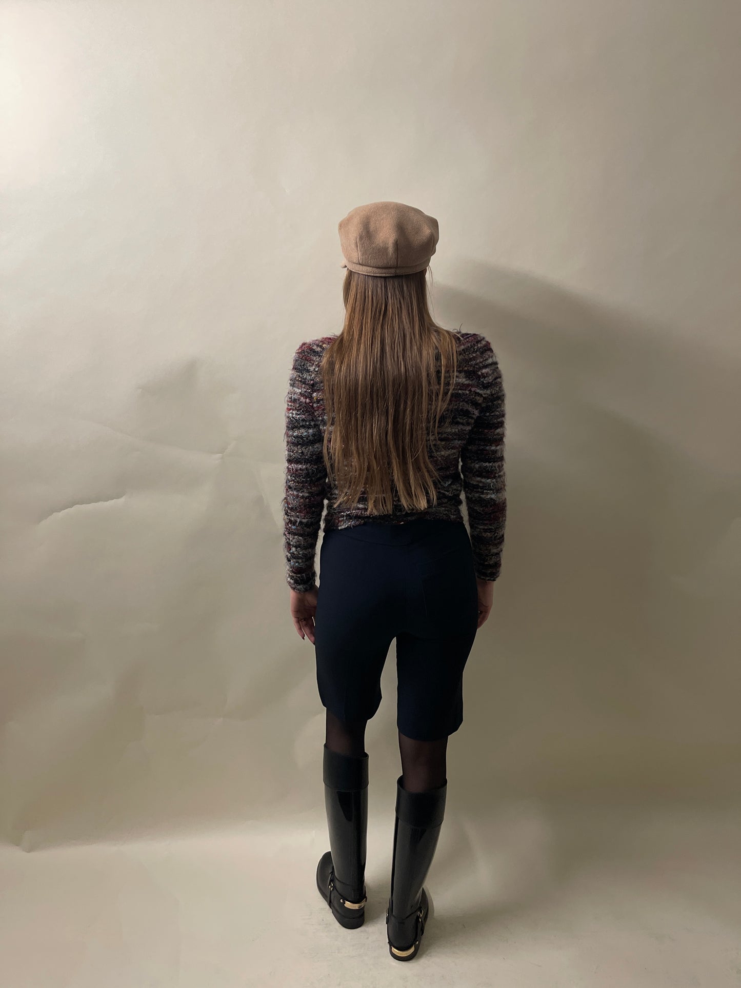 Isabel Marant Étoile Multicolour Hairy Knit Zip Up Jacket 38