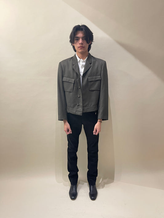 Our Legacy Green Virgin Wool Pioneer Jacket 40