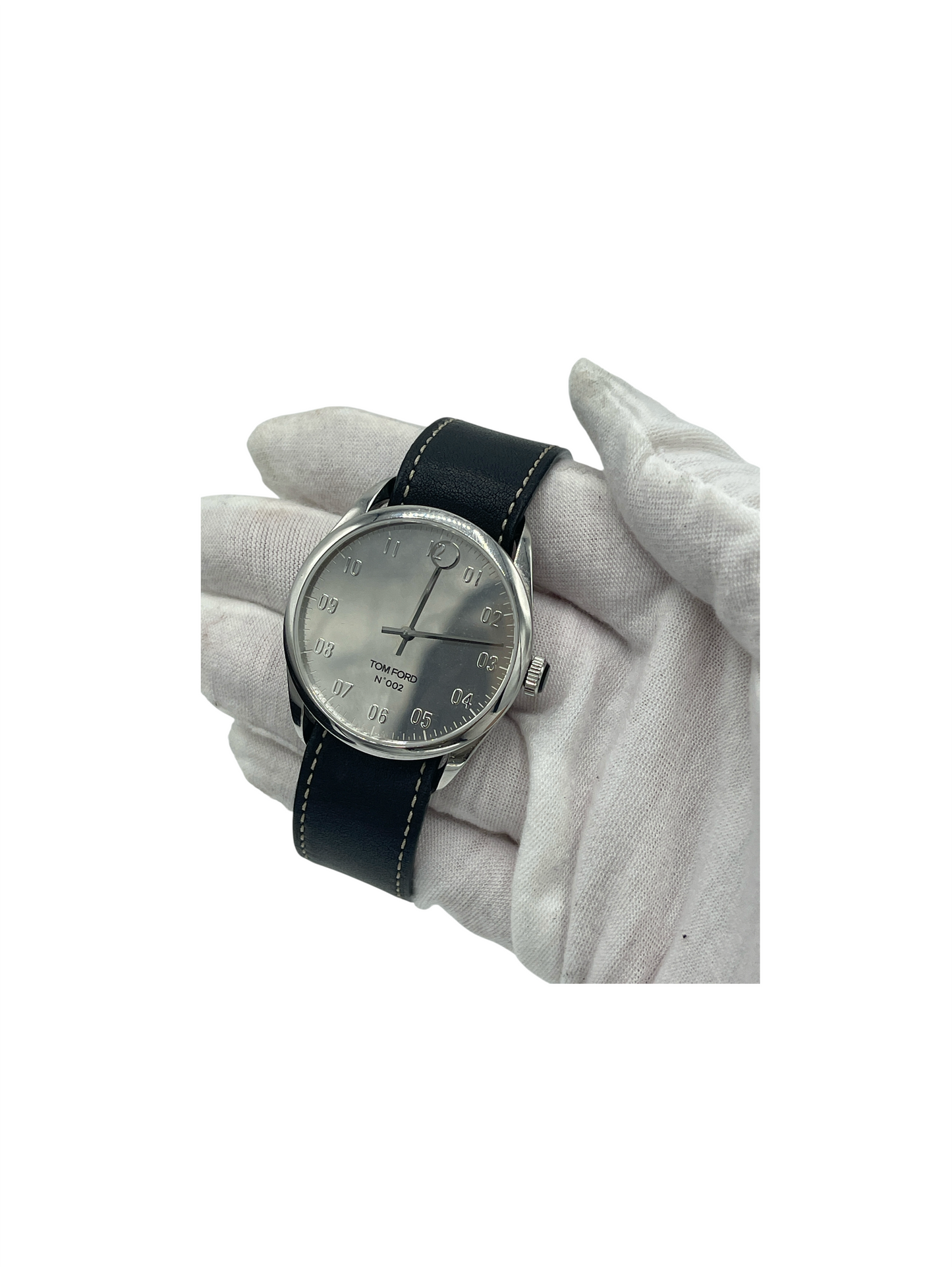Tom Ford Silver Dial No. 002 Watch - Genuine Design 5