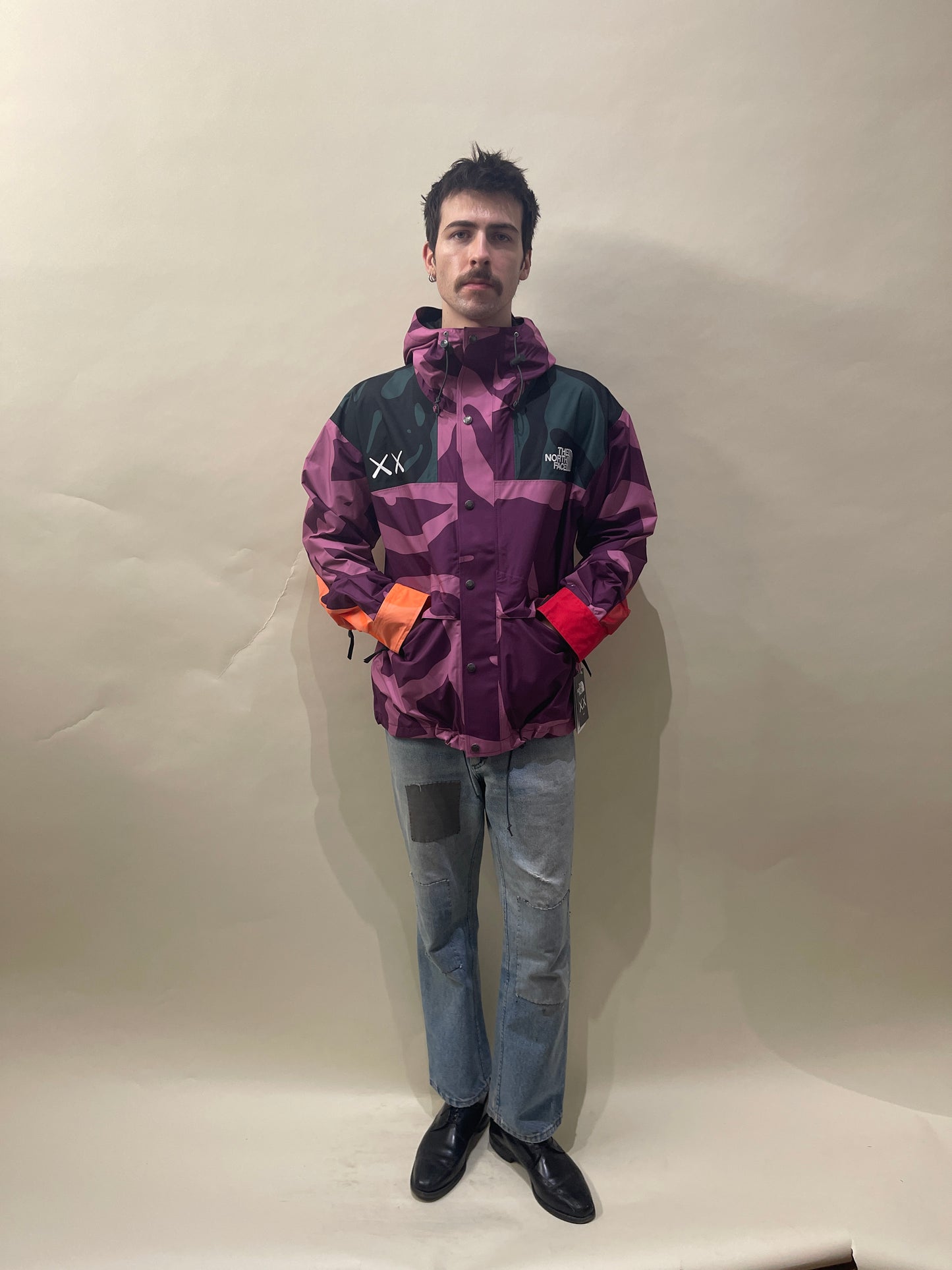 The North Face x KAWS Multicolour Camo 86 Mountain Jacket Medium - M