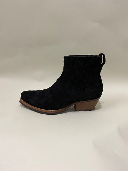 Our Lgeacy Black Hairy Suede Cuban Boots 7 M / 8.5 W