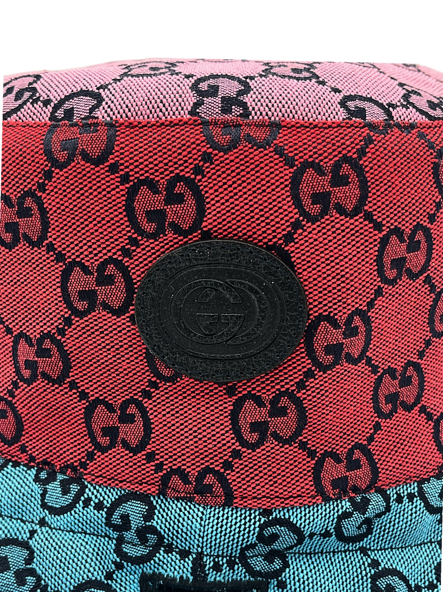 Gucci Multicolour Reversible Monogram Heavy Cotton Bucket Hat