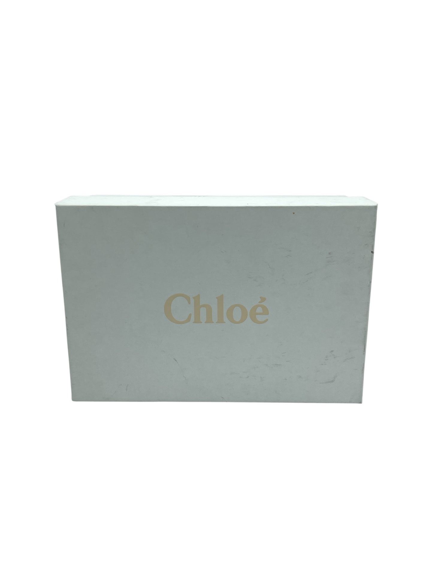 Chloé Cream & Brown Shearling Flat Slide 6 M / 7.5 W