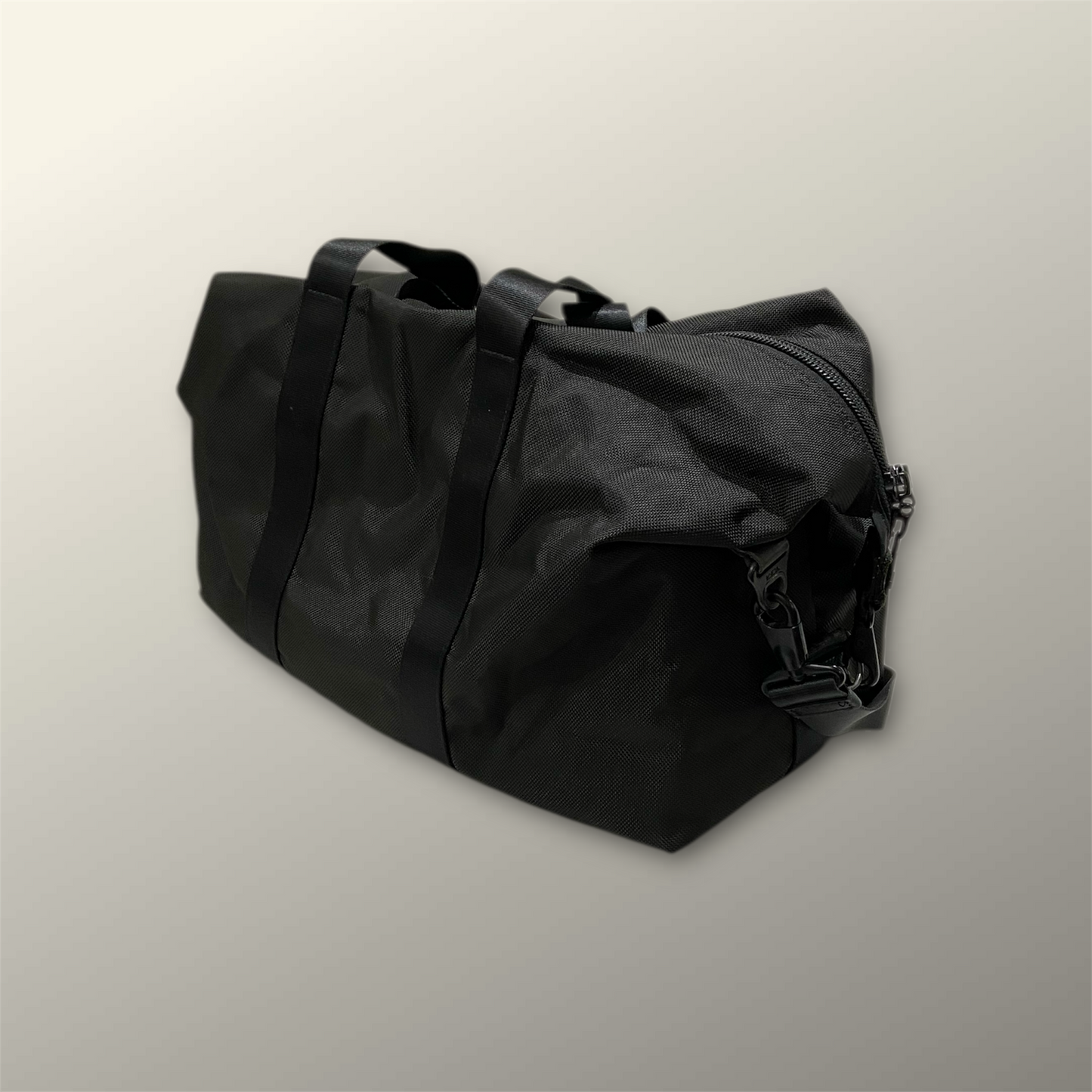 Tumi Black Ballistic Nylon Duffle Bag
