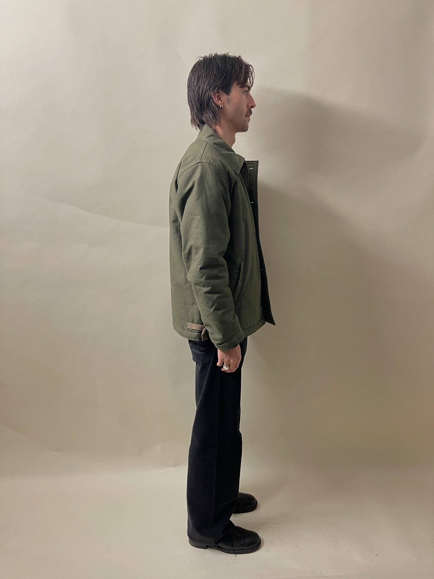 Unbranded Army Green US Navy A2 Deck Jacket Extra Large - XL