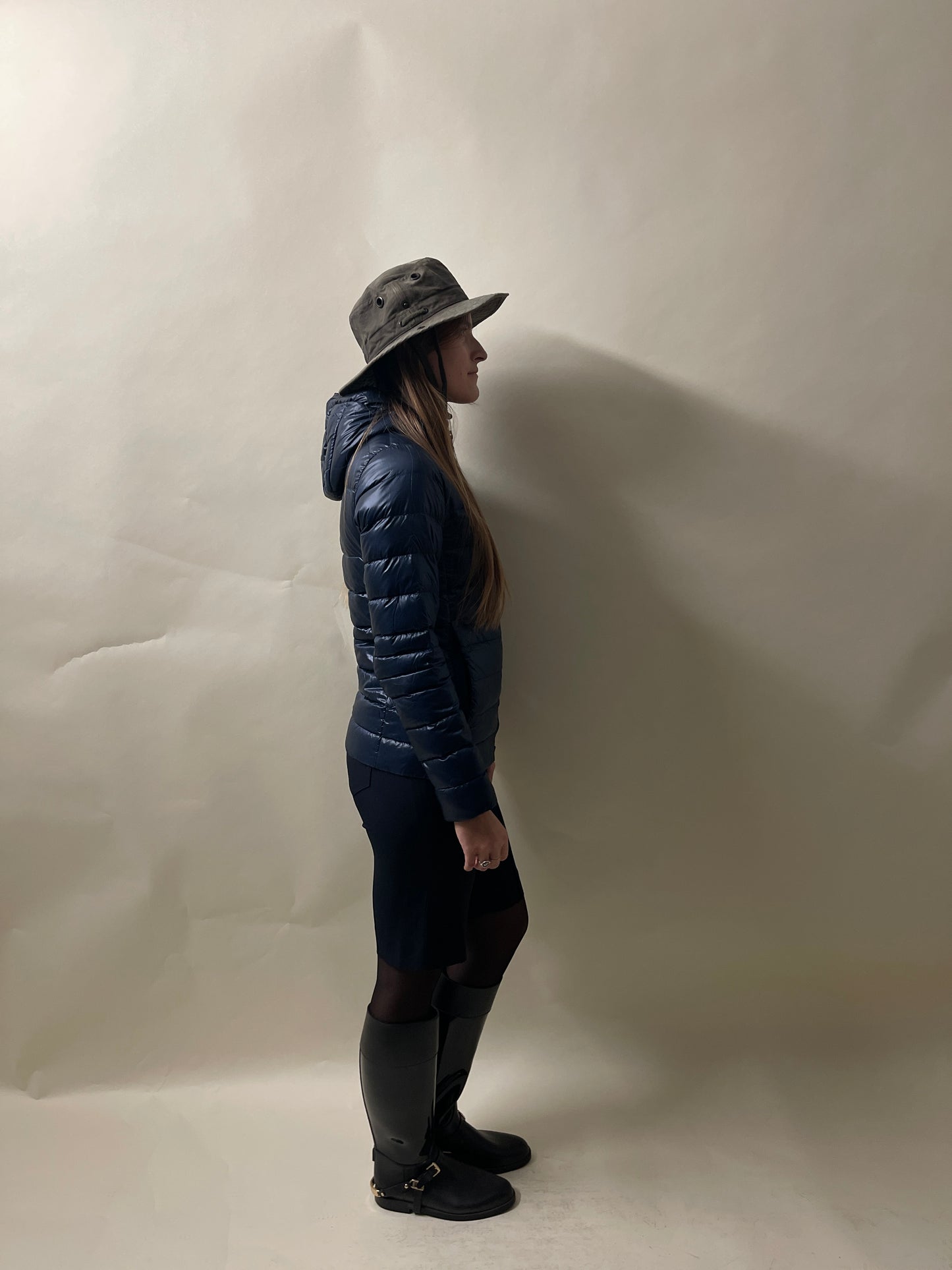 Canada Goose Black Label Navy Blue Cypress Hooded Jacket Small - S