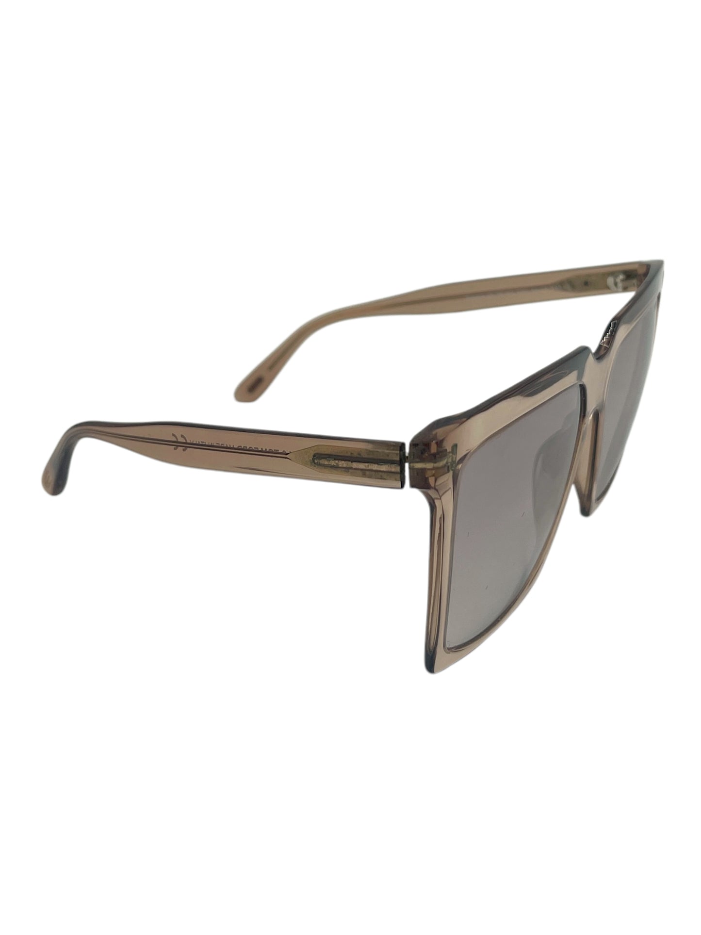 Tom Ford Muted Pink/Beige Sabrina Sunglasses