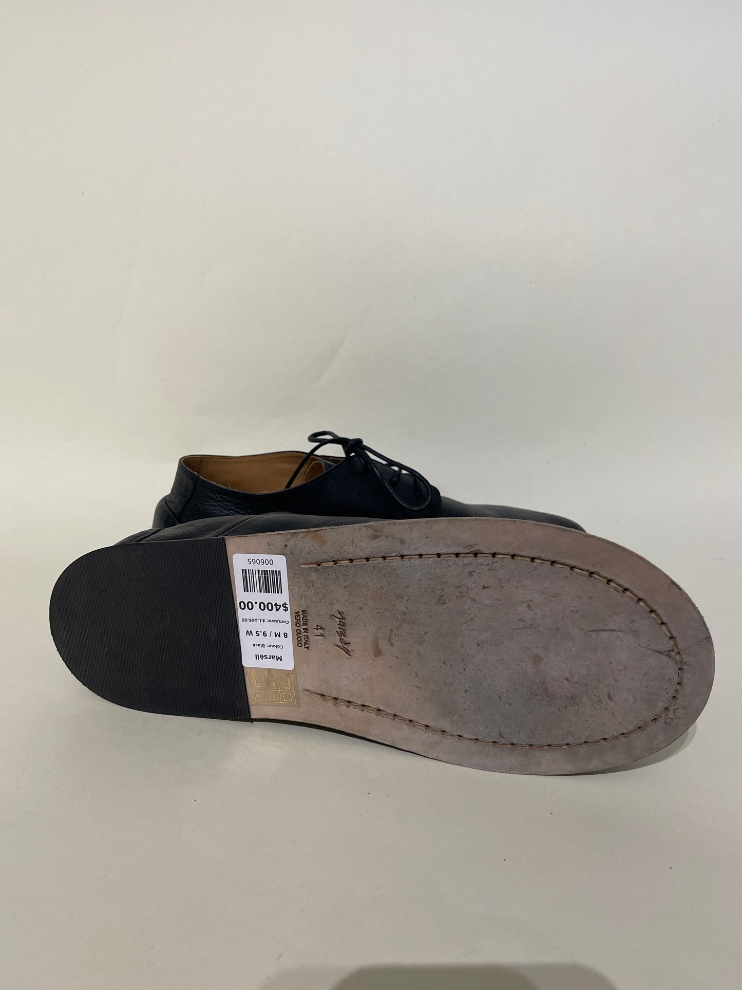 Marsèll Black Leather Guardella Derby Shoes 8 M / 9.5 W