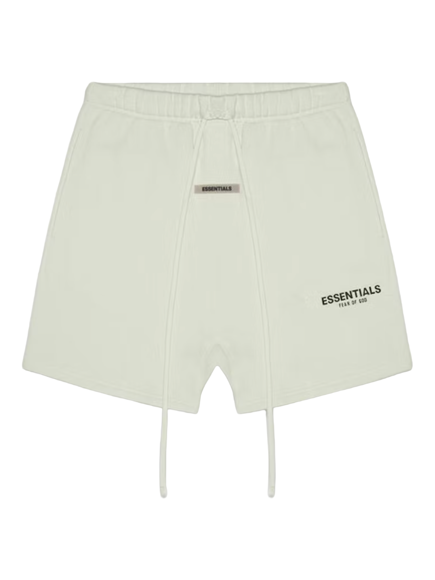 Essentials Fear of God Alfalfa Sage Fleece Shorts FW20 — Genuine Design Luxury Consignment Calgary, Alberta, Canada New and Pre-Owned Clothing, Shoes, Accessories.
