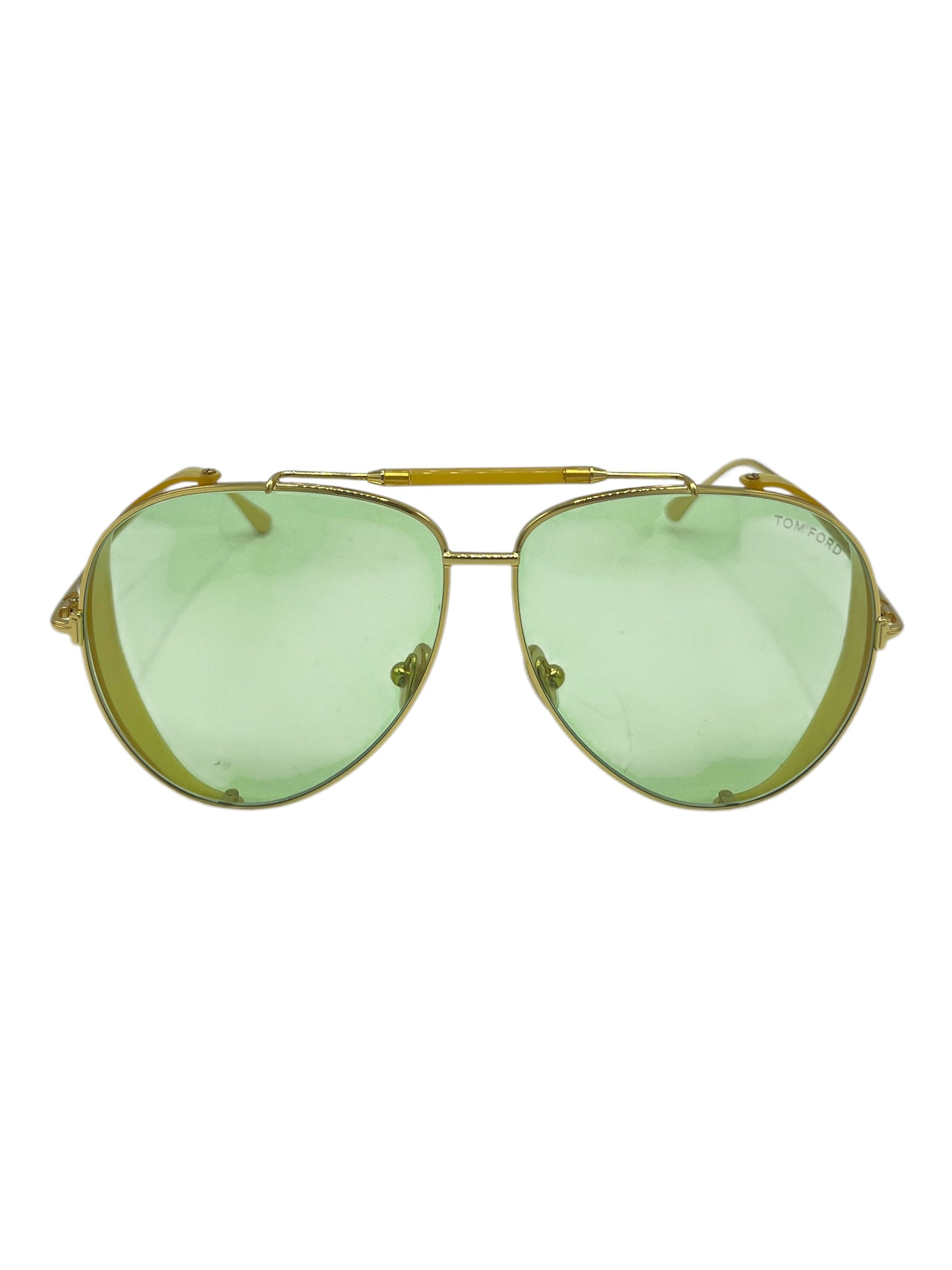 Tom Ford Yellow Jack-02 Aviator Sunglasses