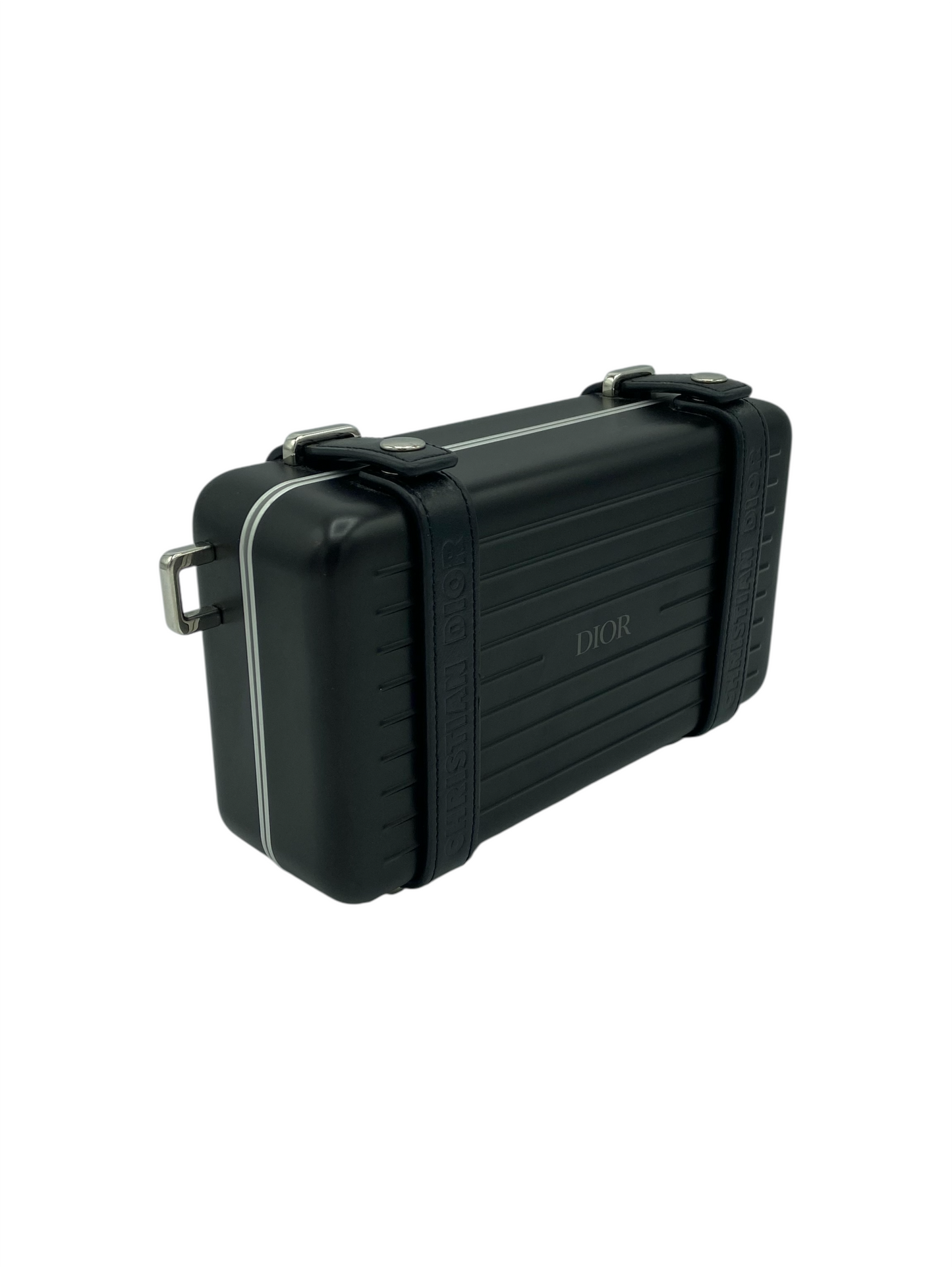 Dior x Rimowa Black Aluminium & Calfskin Personal Clutch